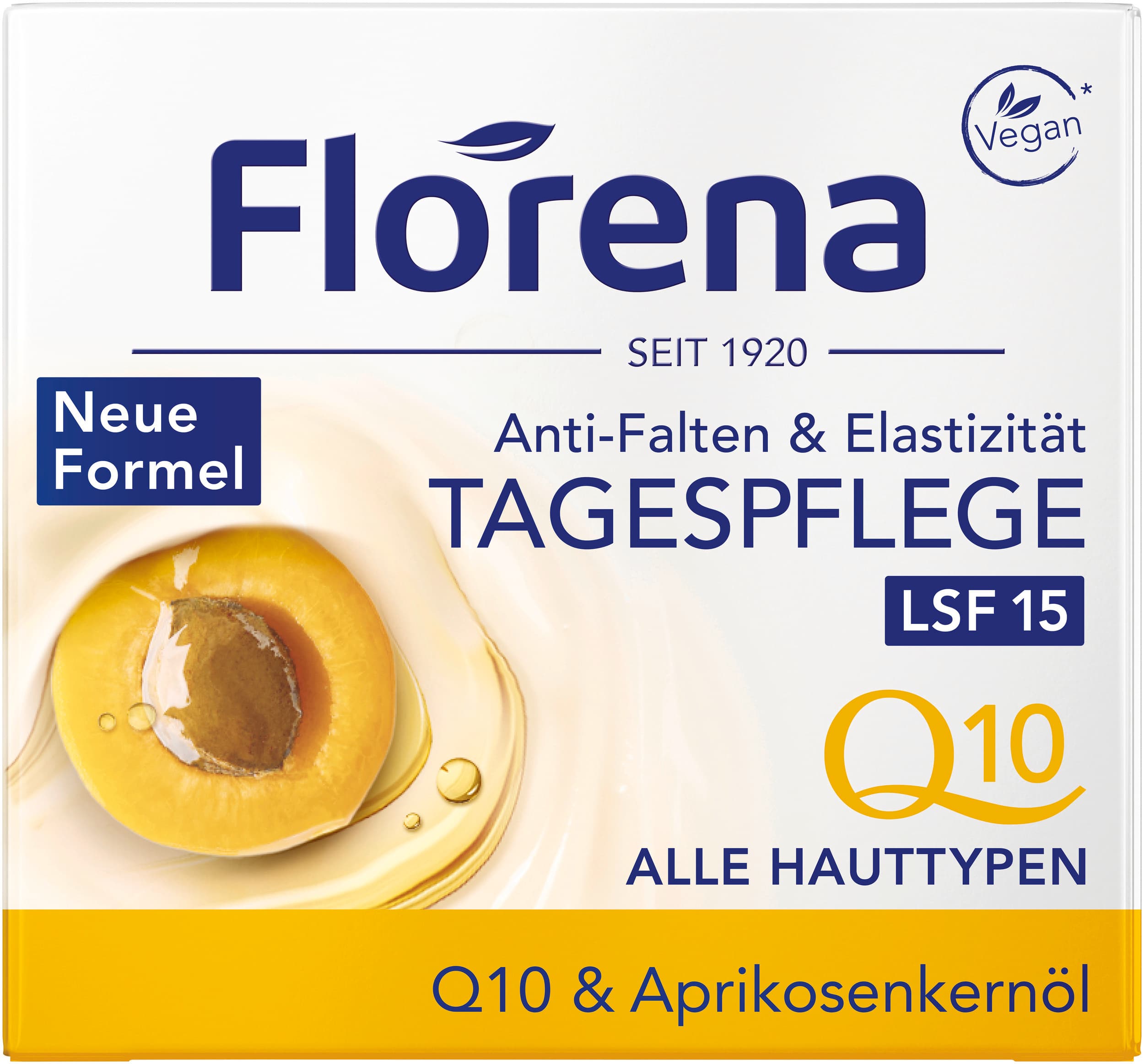 Florena Tagespflege mit Q10 und Aprikosenkernöl