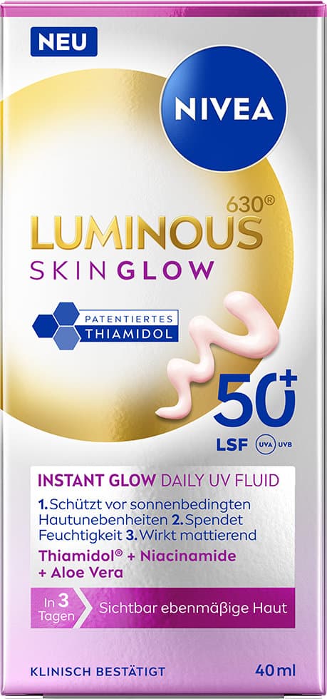 NIVEA LUMINOUS630® SKIN GLOW Instant Glow Tagesfluid