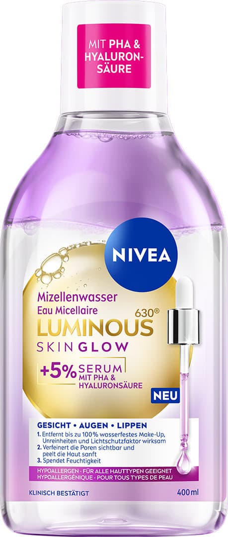 NIVEA LUMINOUS630® SKIN GLOW Mizellenwasser
