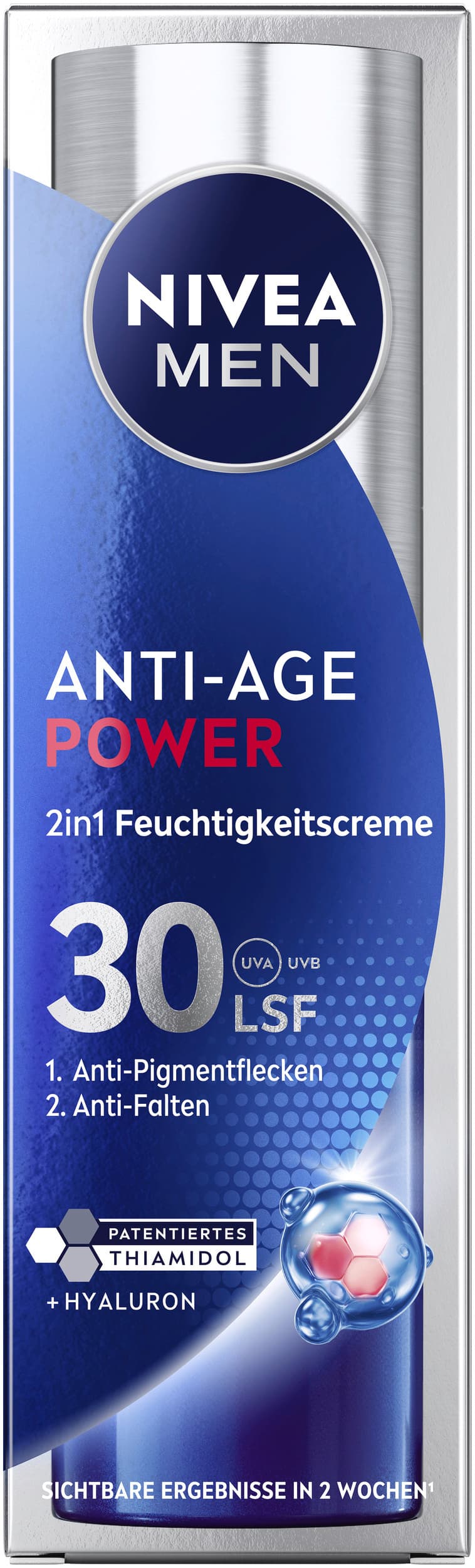 NIVEA Men Anti-Age Power Feuchtigkeitscreme 2 in 1 LSF 30