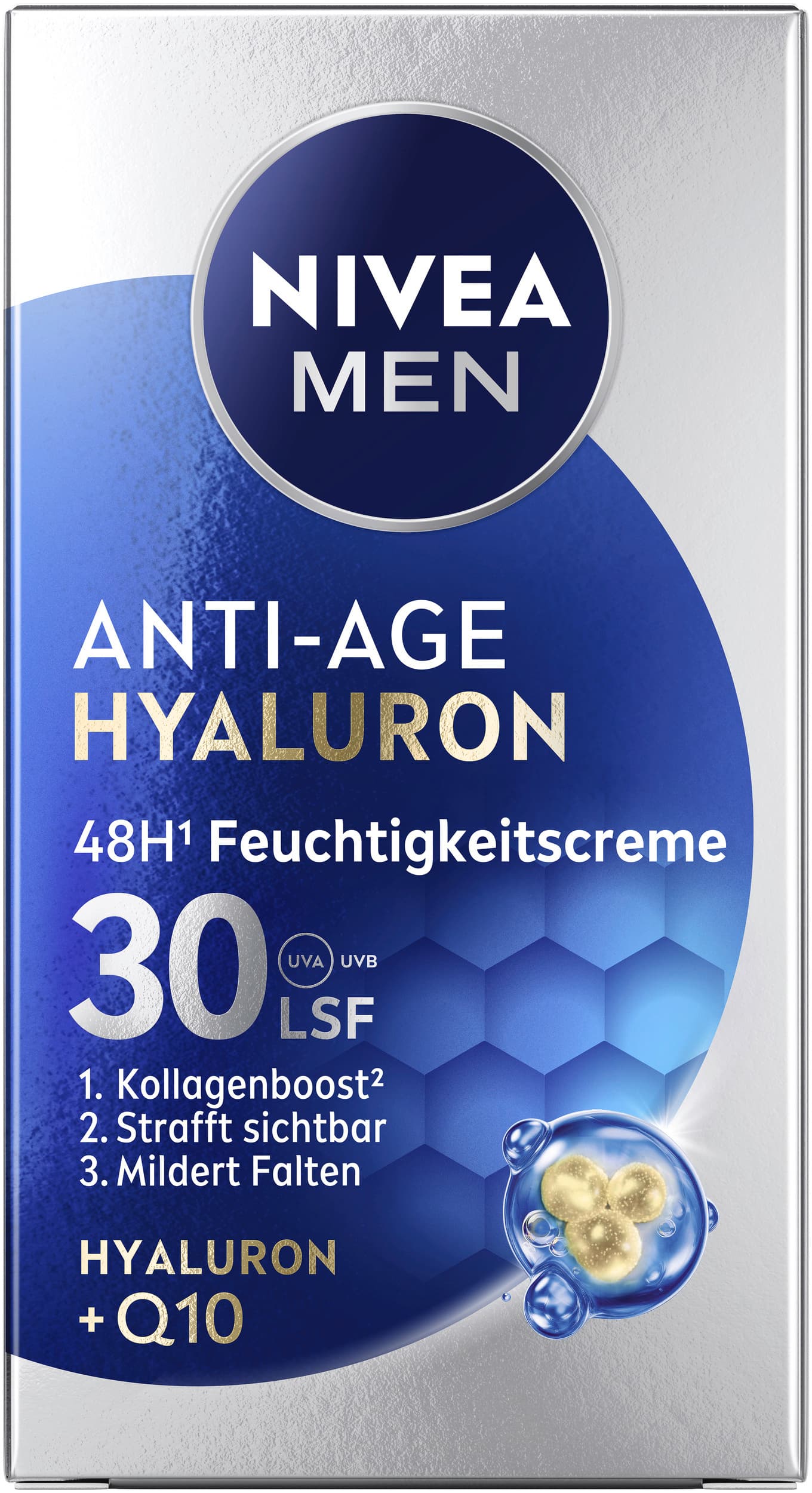 NIVEA MEN Anti Age Hyaluron Feuchtigkeitscreme SPF15