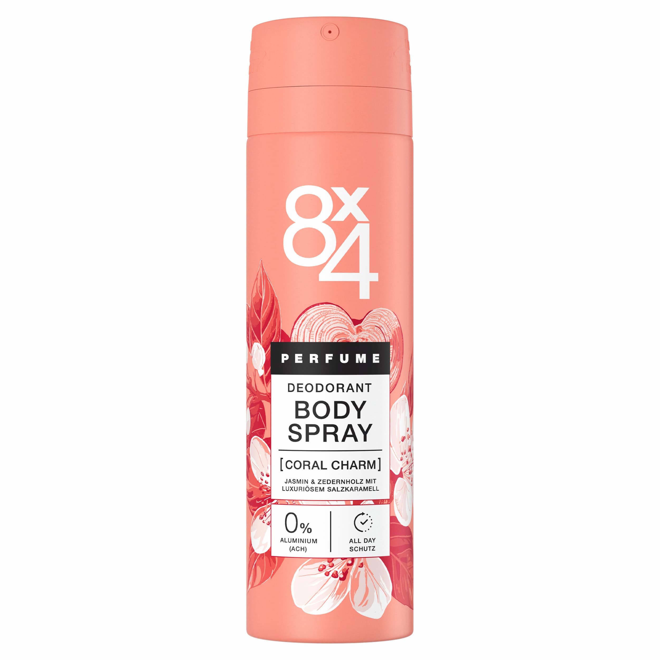 8X4 Deo Body Spray Coral Charme
