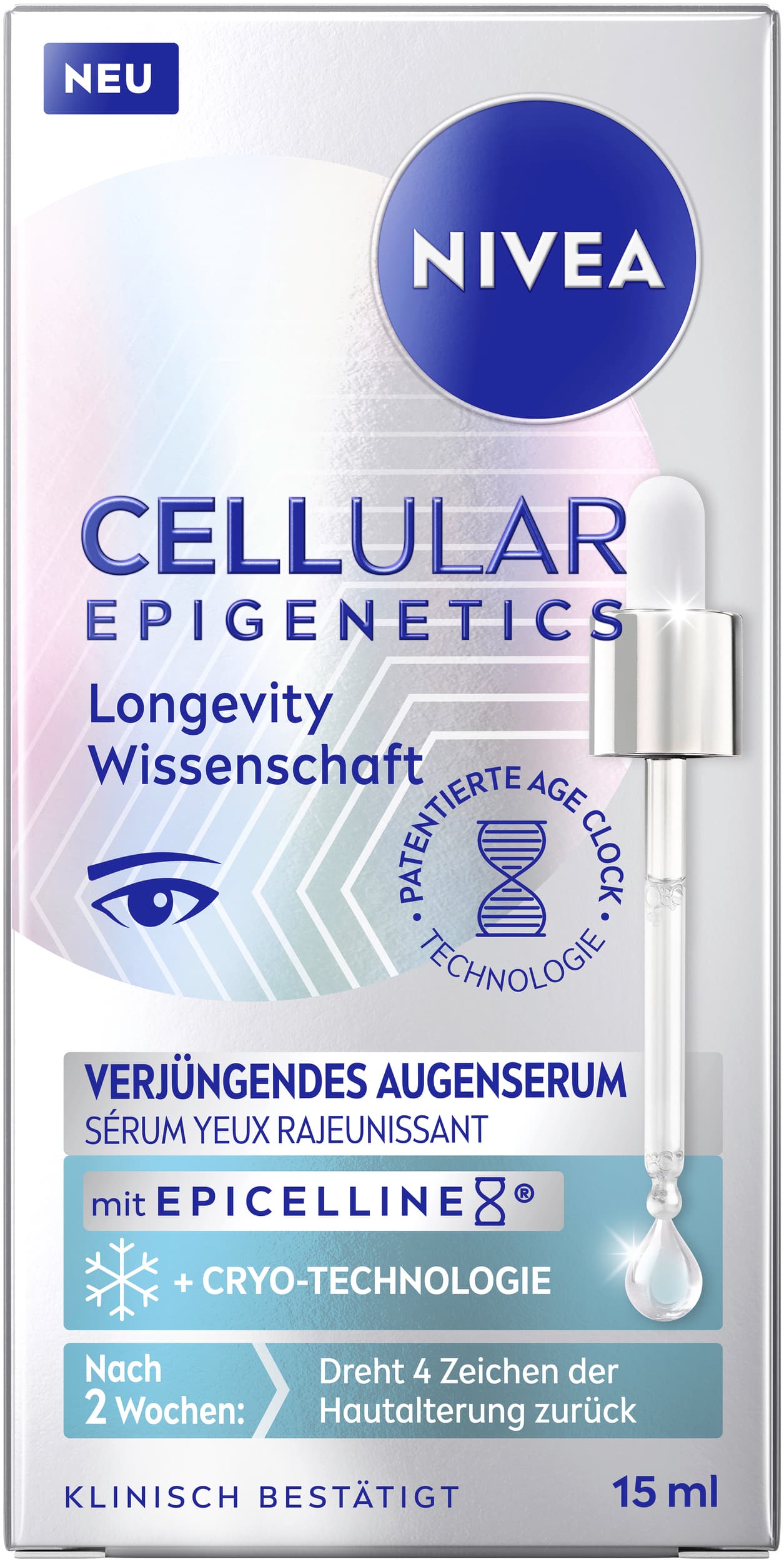 NIVEA Face Cellular Epigenetics Verjüngende Augenpflege Serum