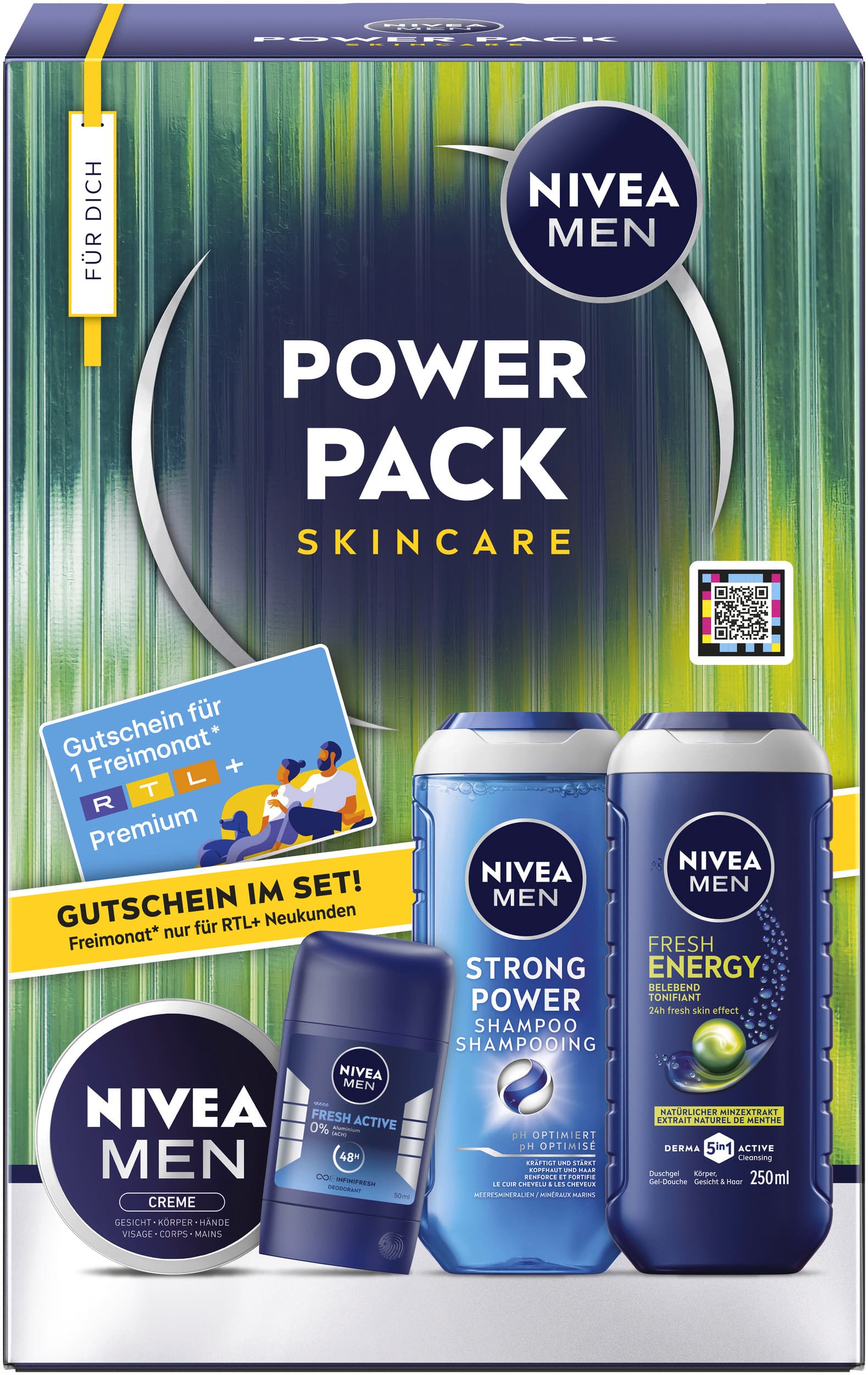 NIVEA MEN Geschenkset Power Pack