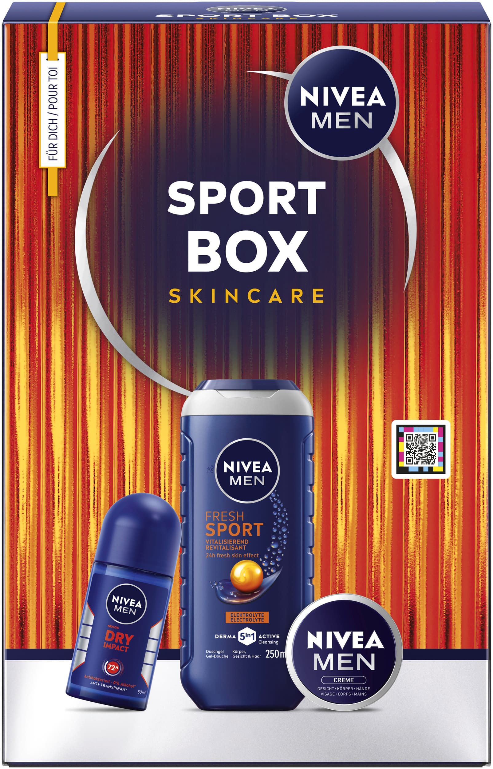 NIVEA MEN Geschenkset Sport Box