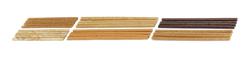 WIKING 001838 Zubehörpackung Baumstämme 24-teilig, Modellbau-Zubehör 1:87 und 1:160