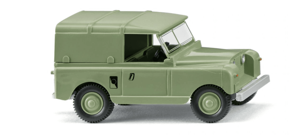 WIKING 010006 Land Rover 88 Serie II hellgrün, Modellauto 1:87