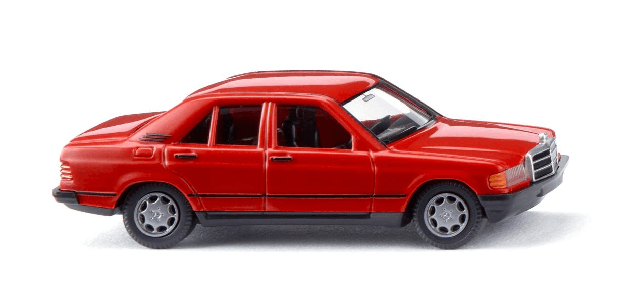 WIKING 014501 1:87 Mercedes-Benz 190 E signalrot