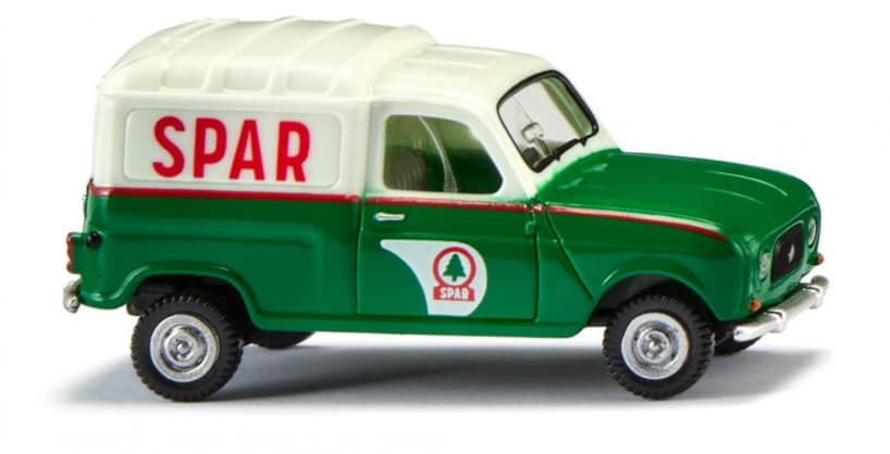 WIKING 022504 1:87 Renault R4 Kastenwagen"Spar"