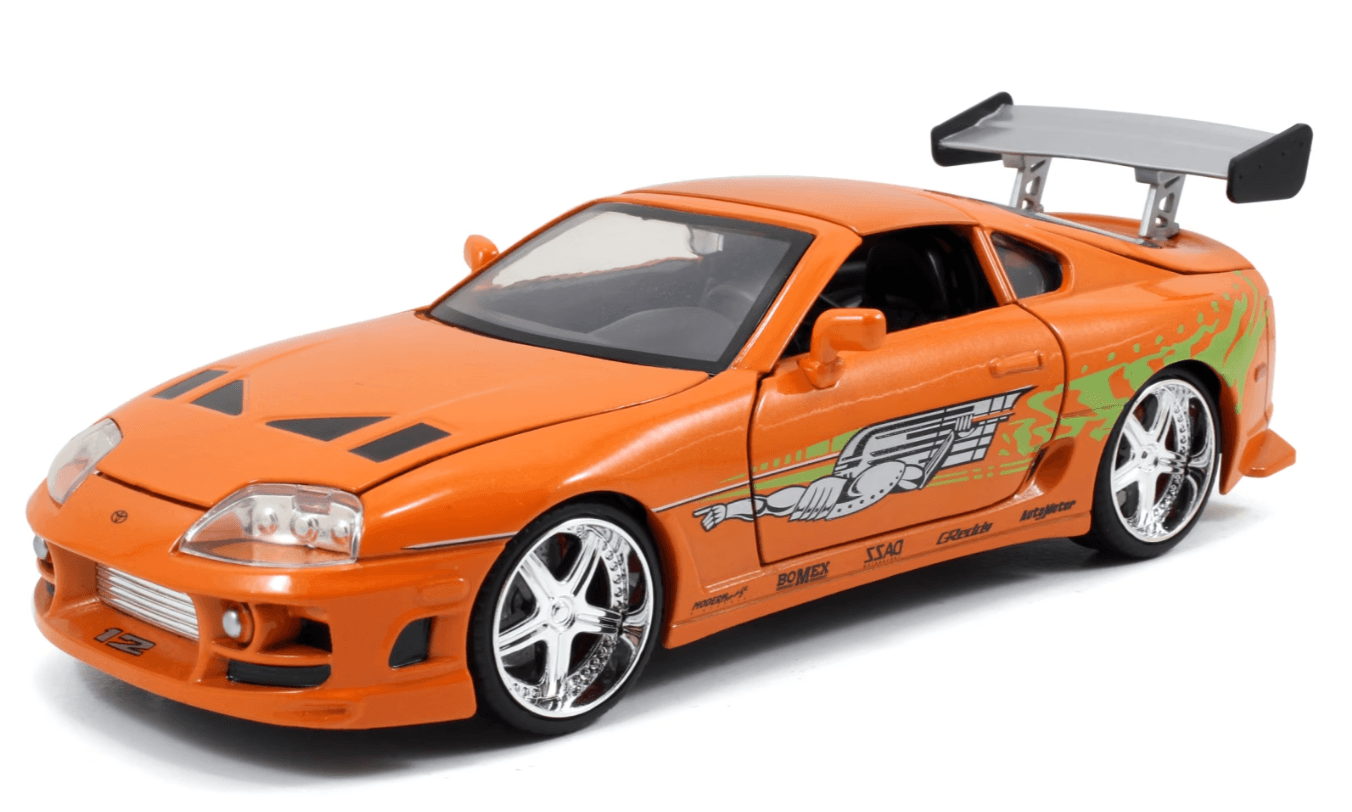 Jada Fast & Furious 1995 Toyota Supra Modellauto 1:24 orange