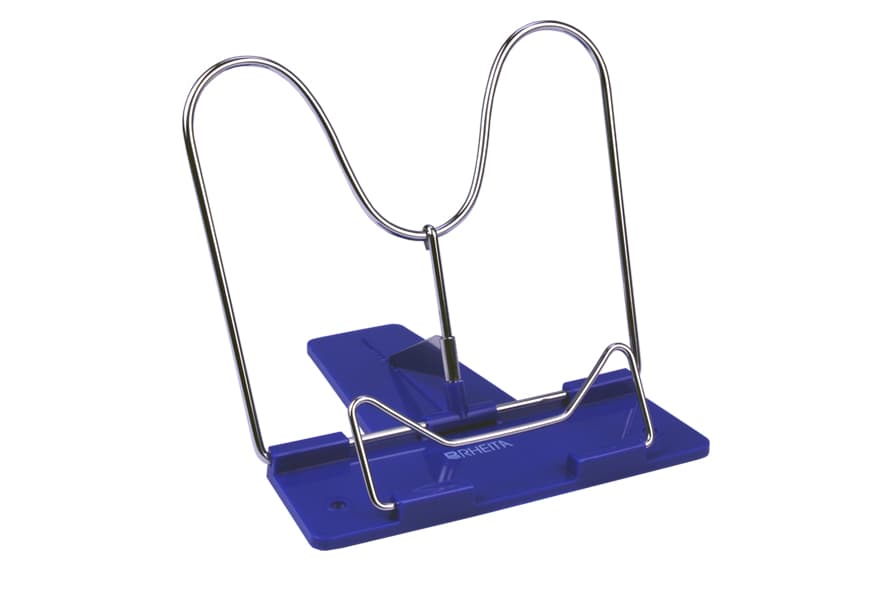 RHEITA Leseständer aus Kunststoff blau