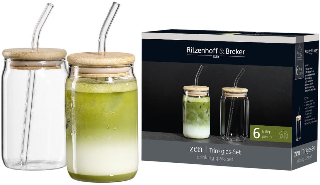 Ritzenhoff & Breker Trinkgläser Zen 400ml 6-tlg.