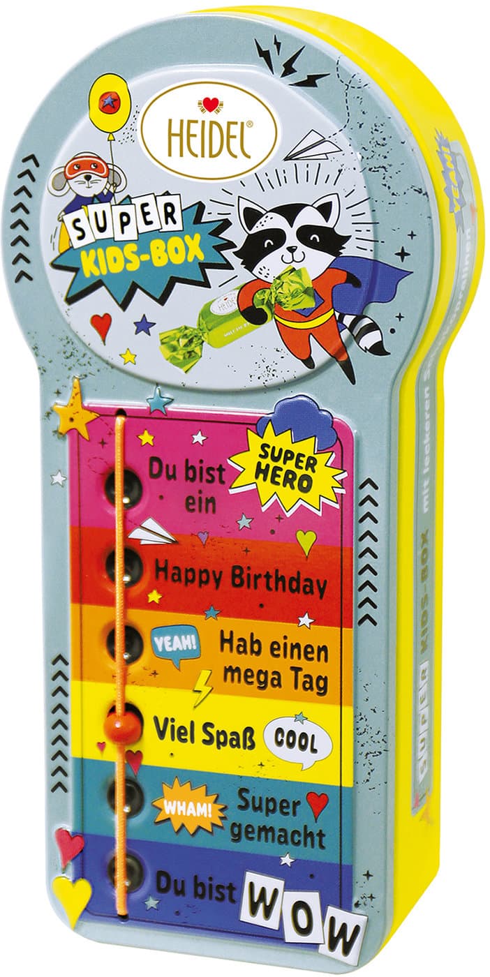 HEIDEL Schokolade Super Kids-Box