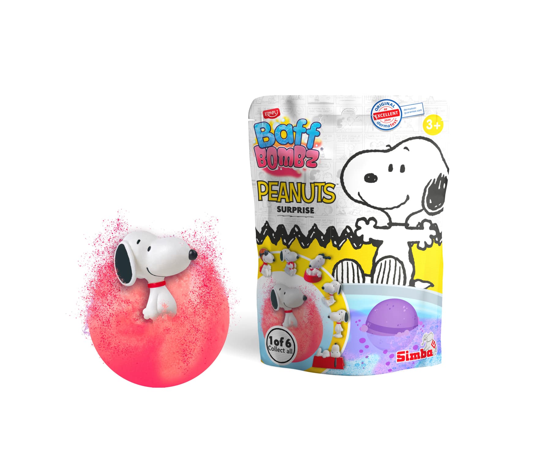 Simba Baff Bombz Peanuts Surprise sortiert (Keine Auswahl möglich)