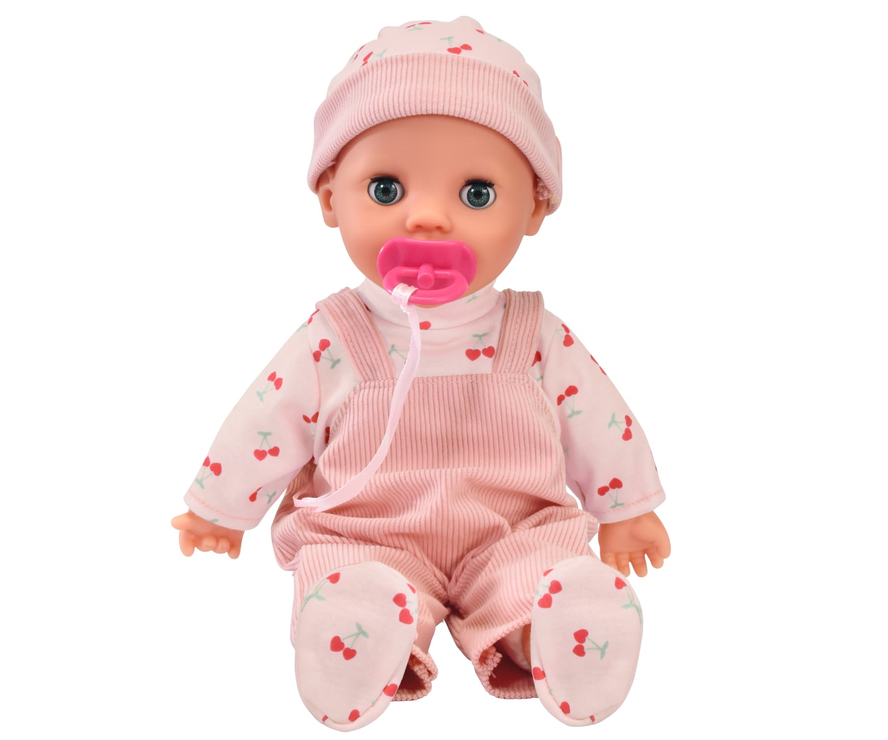 Simba Laura Little Babbler Puppe mit Geräuschen, Sprechlernspielzeug ab 18 Monaten