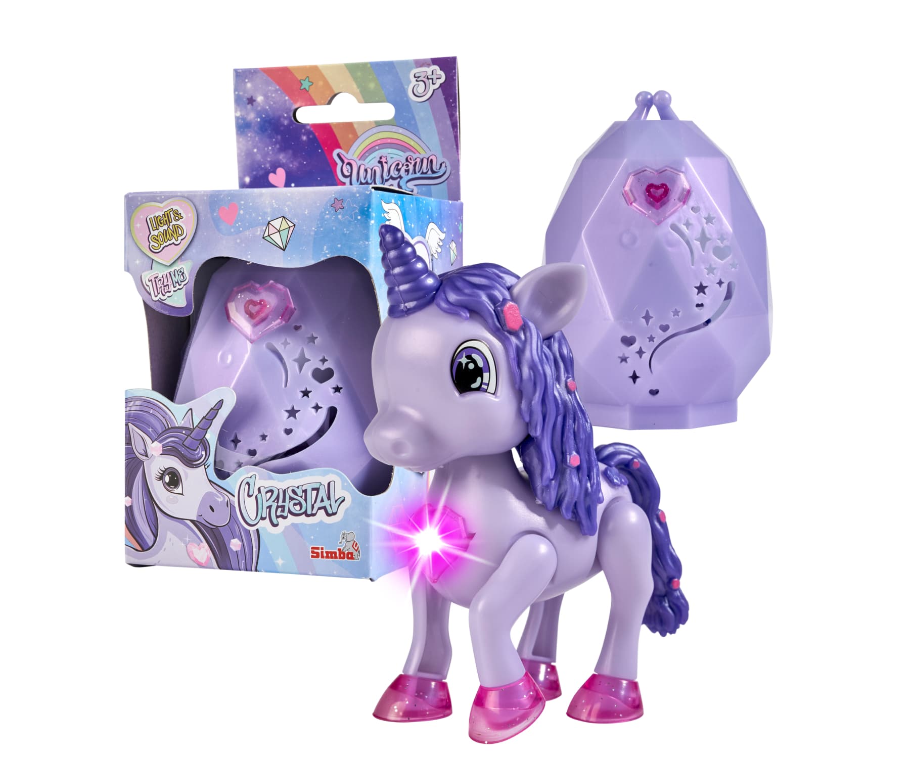 Simba Einhorn im Kristall sortiert (Keine Auswahl möglich)