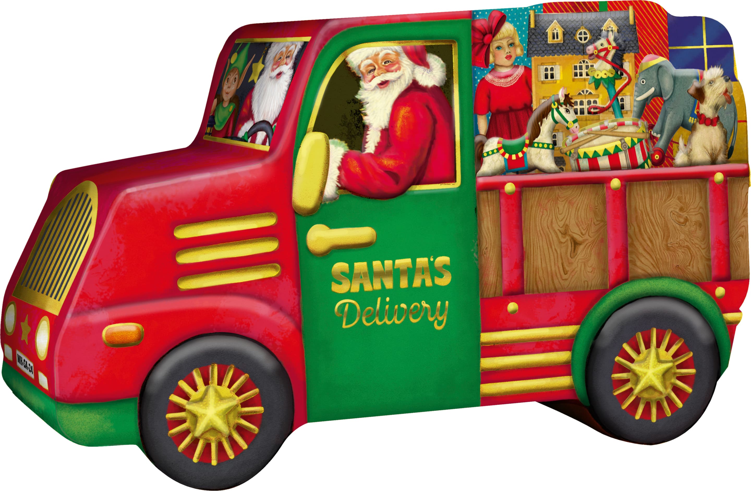 Santas Lieferwagen