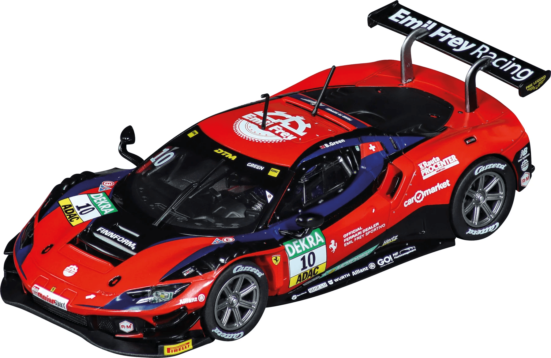Carrera DIGITAL 132 - Ferrari 296 GT3 "Emil Frey Racing, No.10", DTM 2025