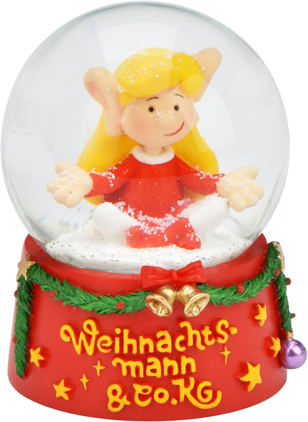 Weihnachtsmann & Co. KG Schneekugel Trixie