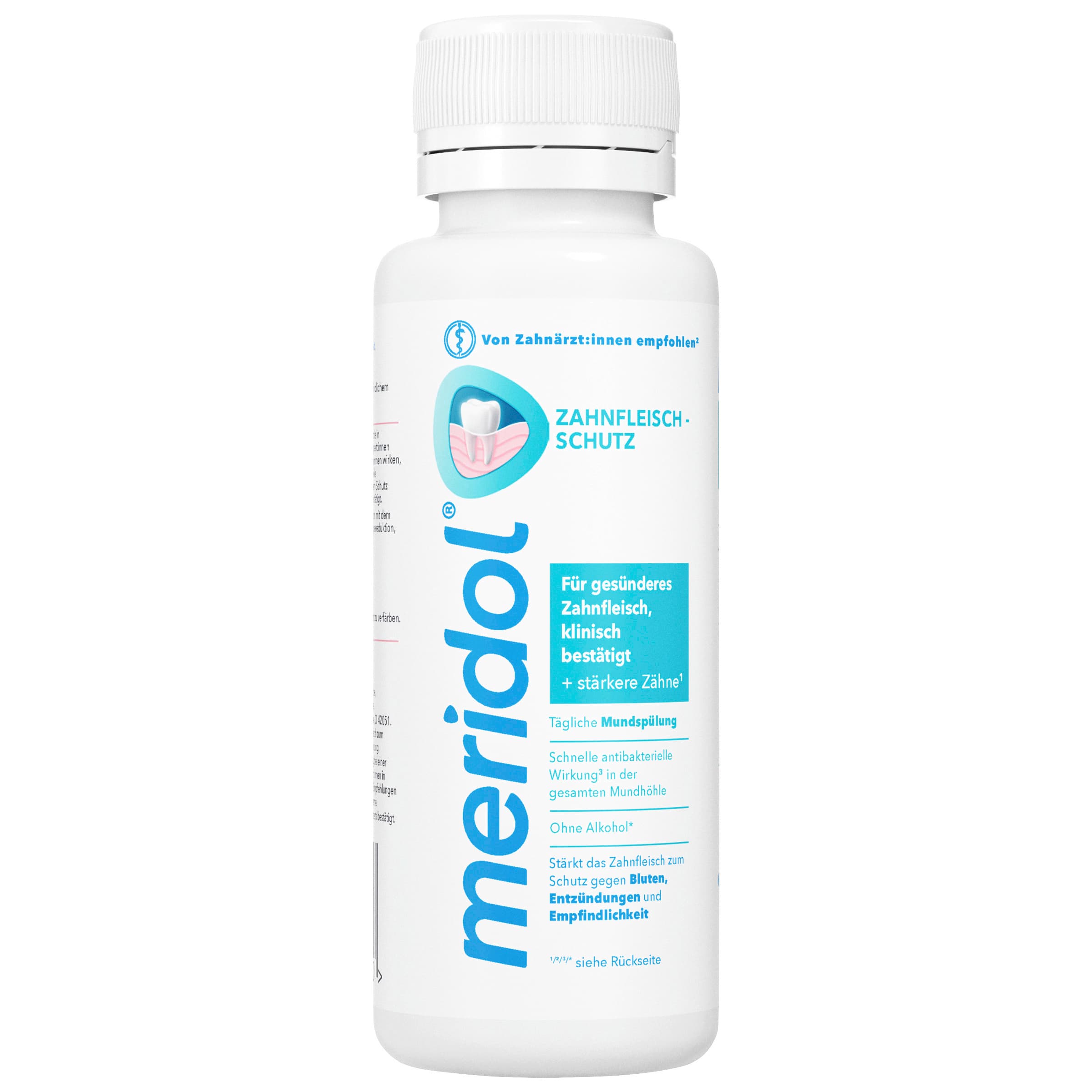 meridol Mundspülung gegen Zahnfleischentzündung, Mundgeruch & Parodontitis