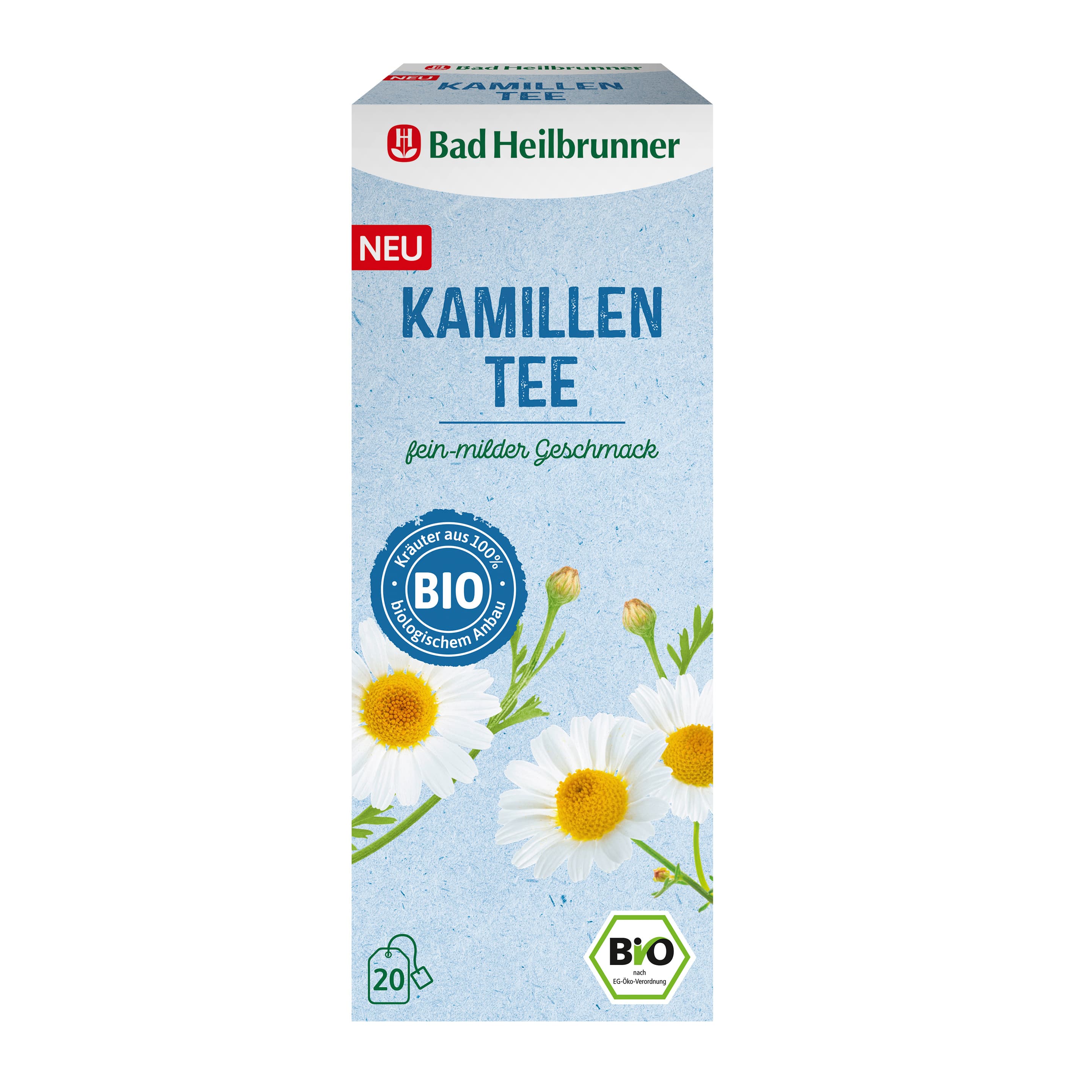 Bad Heilbrunner Bio Kräutertee Kamillen Tee