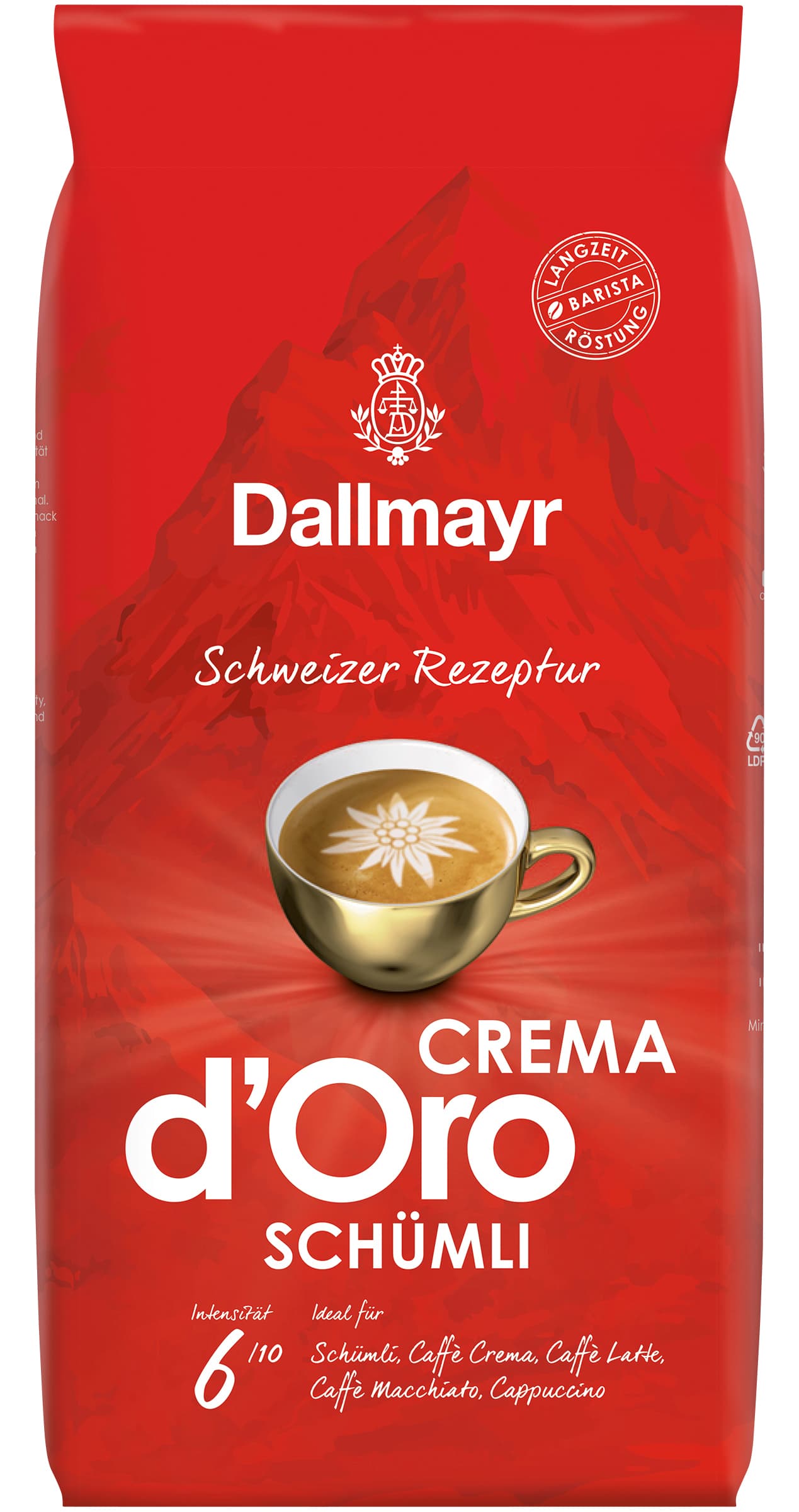 Dallmayr Crema d'Oro Schümli Ganze Bohnen