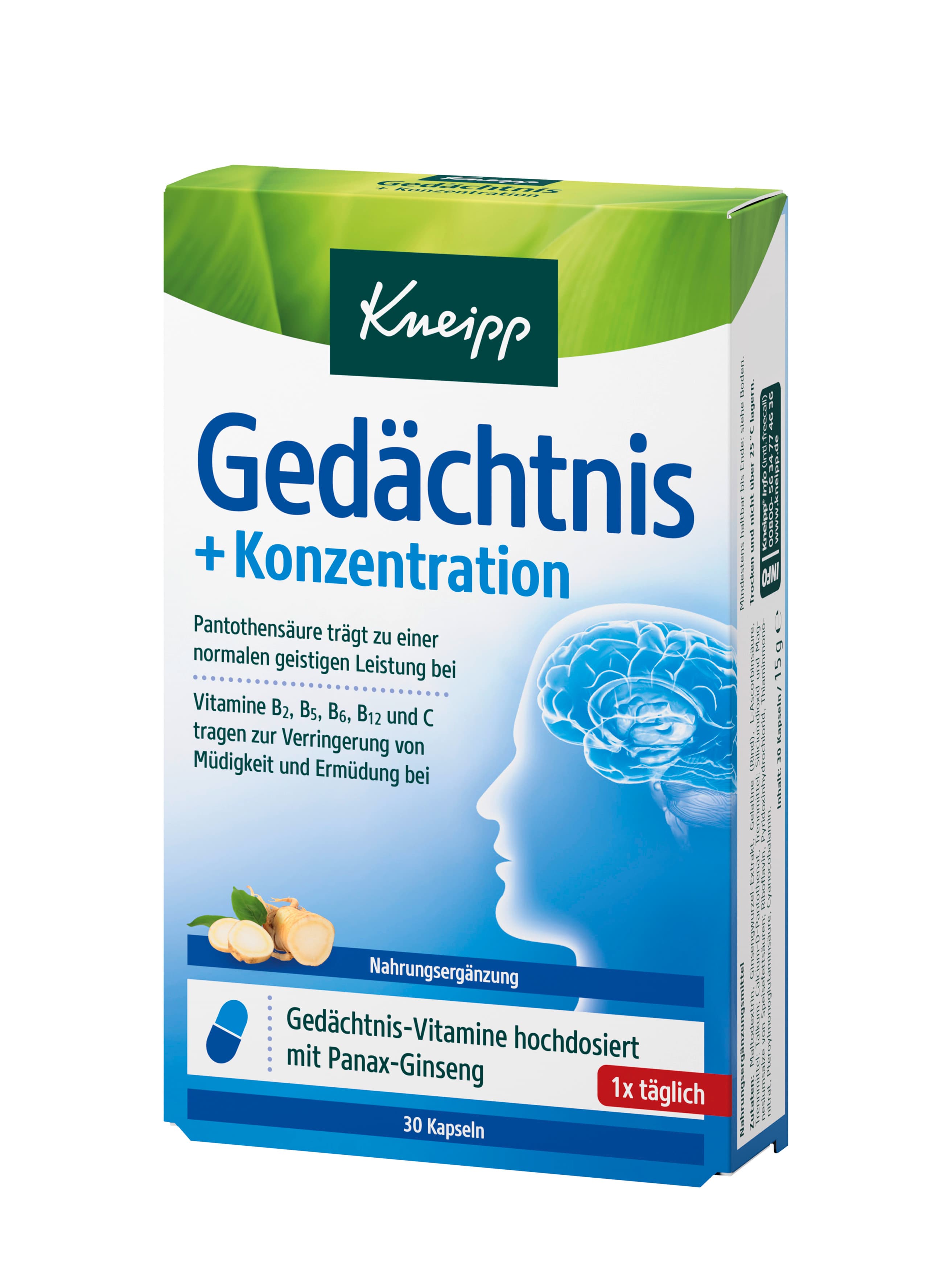Kneipp Gedächtnis + Konzentration