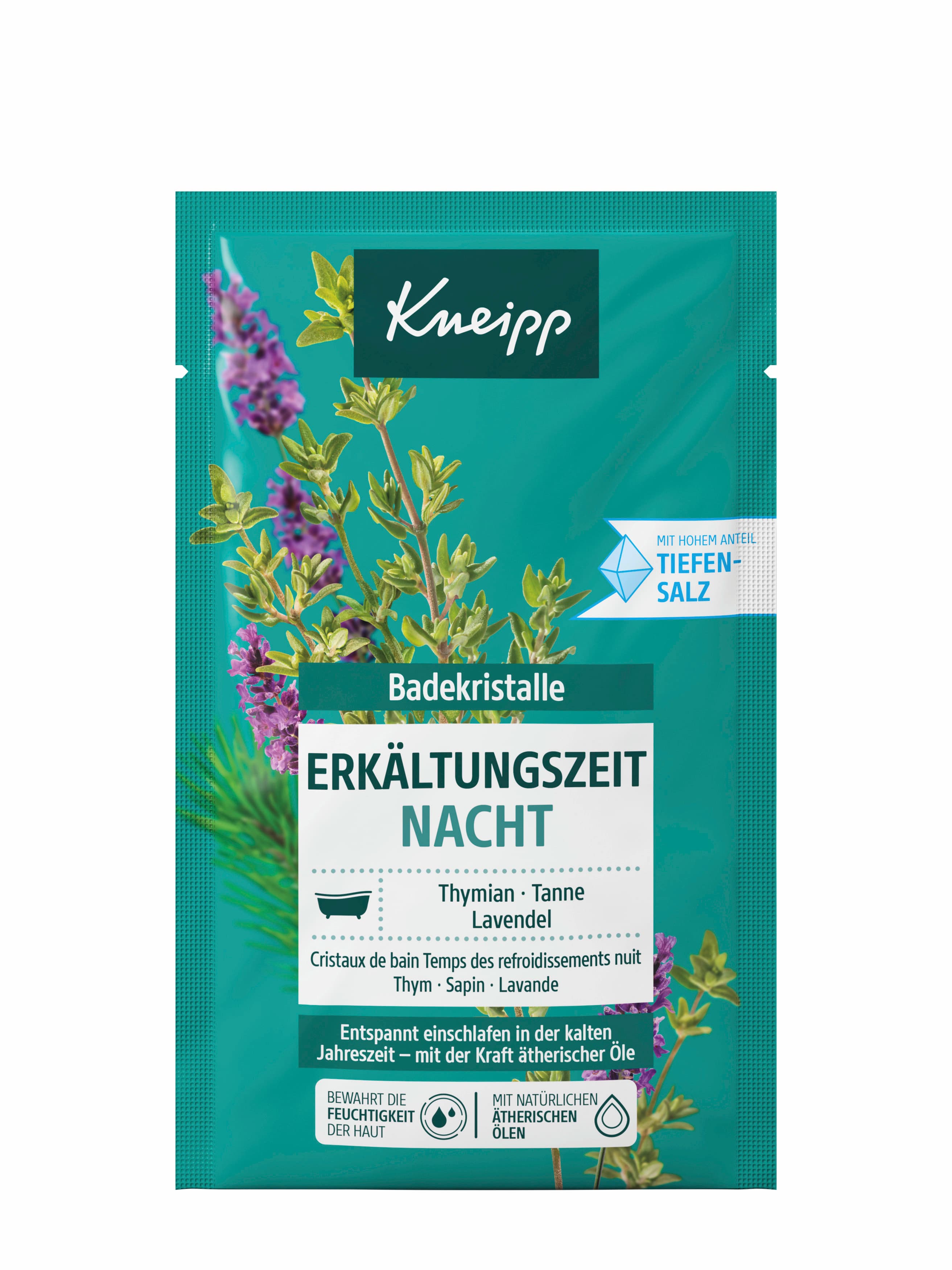 Kneipp Badekristalle Erkältungszeit Nacht