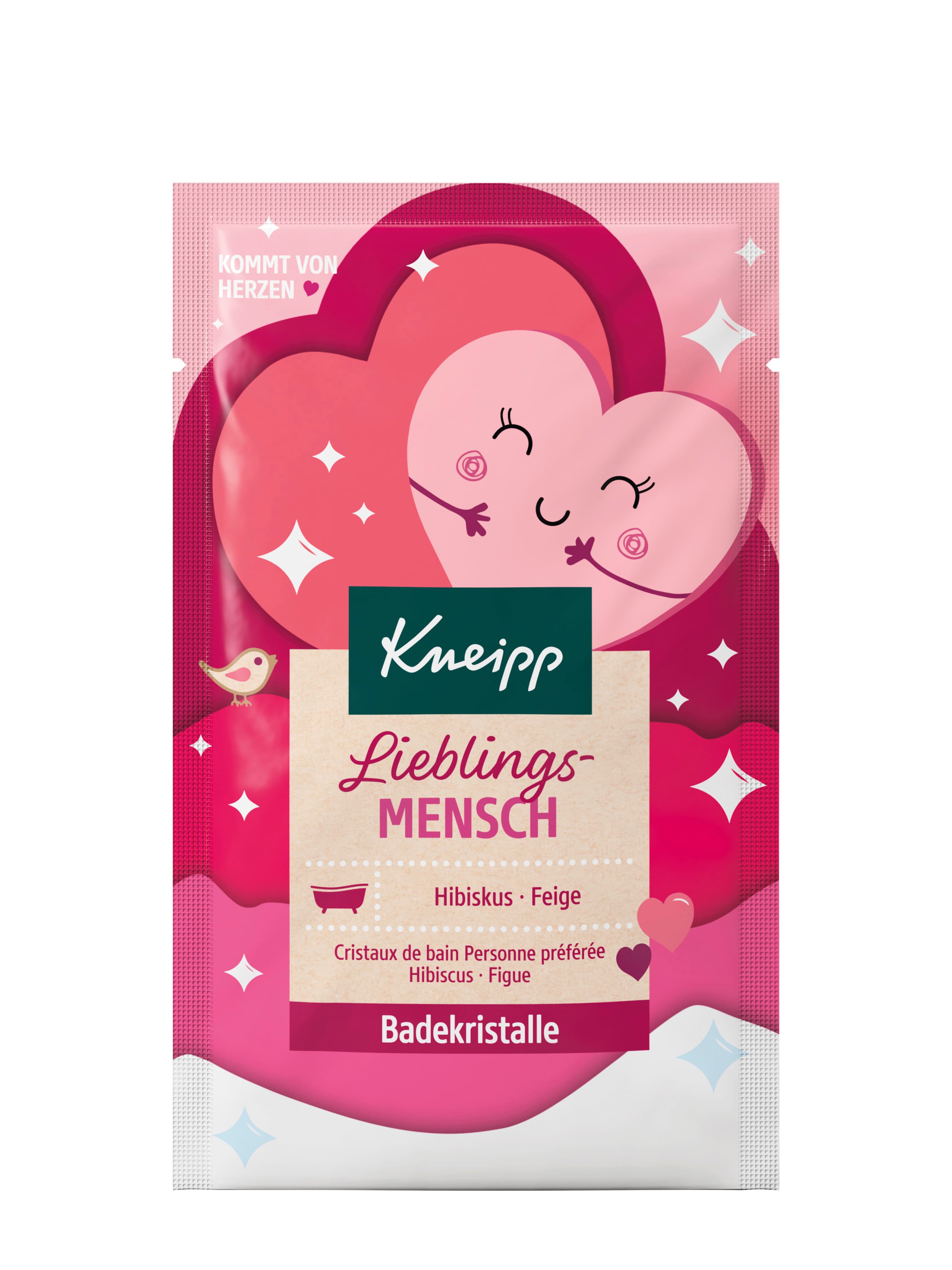 Kneipp Lieblingsmensch Hibiskus-Feige Badekristalle