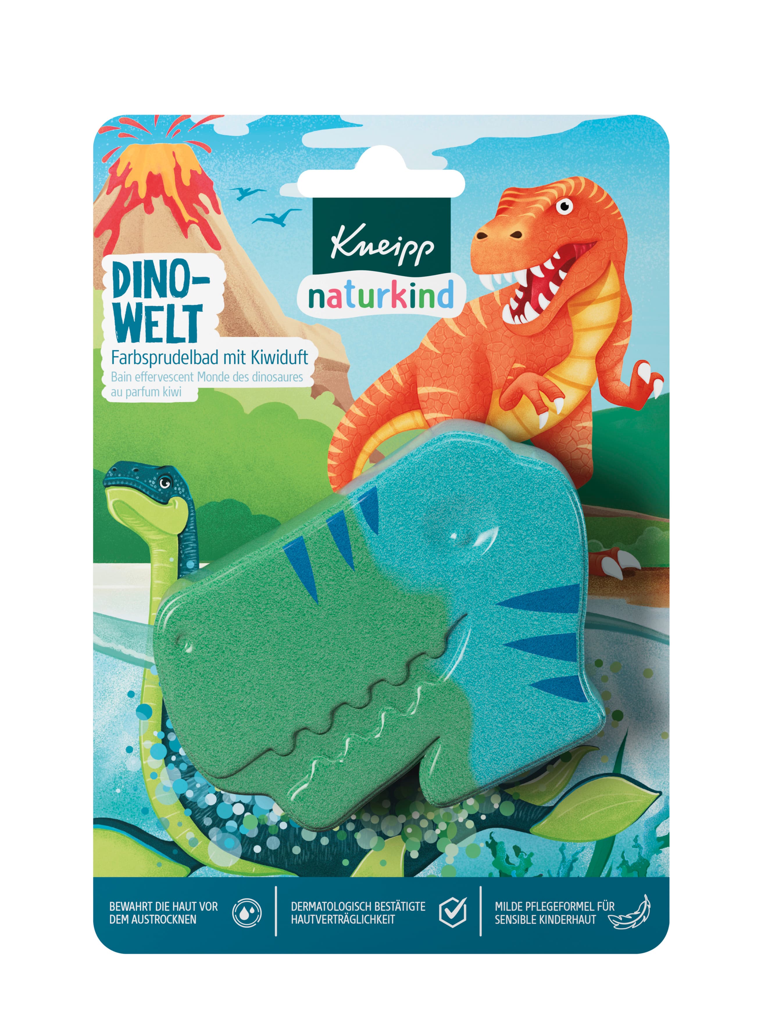 Kneipp naturkind Dinowelt Farbsprudelbad