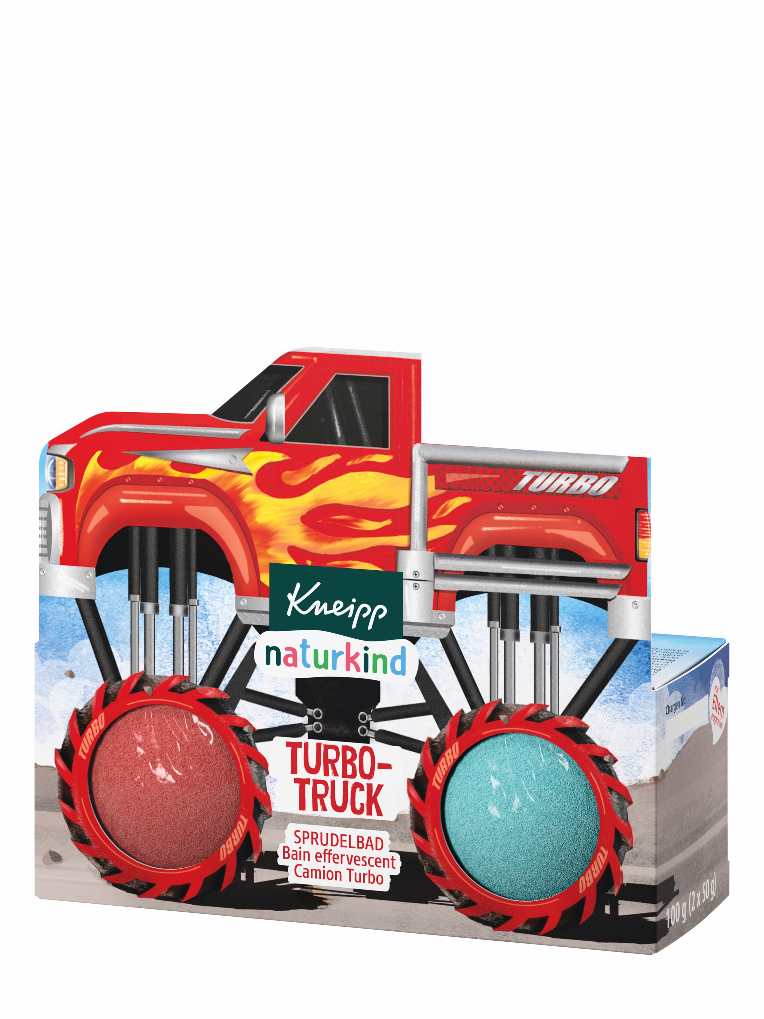 Kneipp naturkind Turbo-Truck Sprudelbad 2 Stück