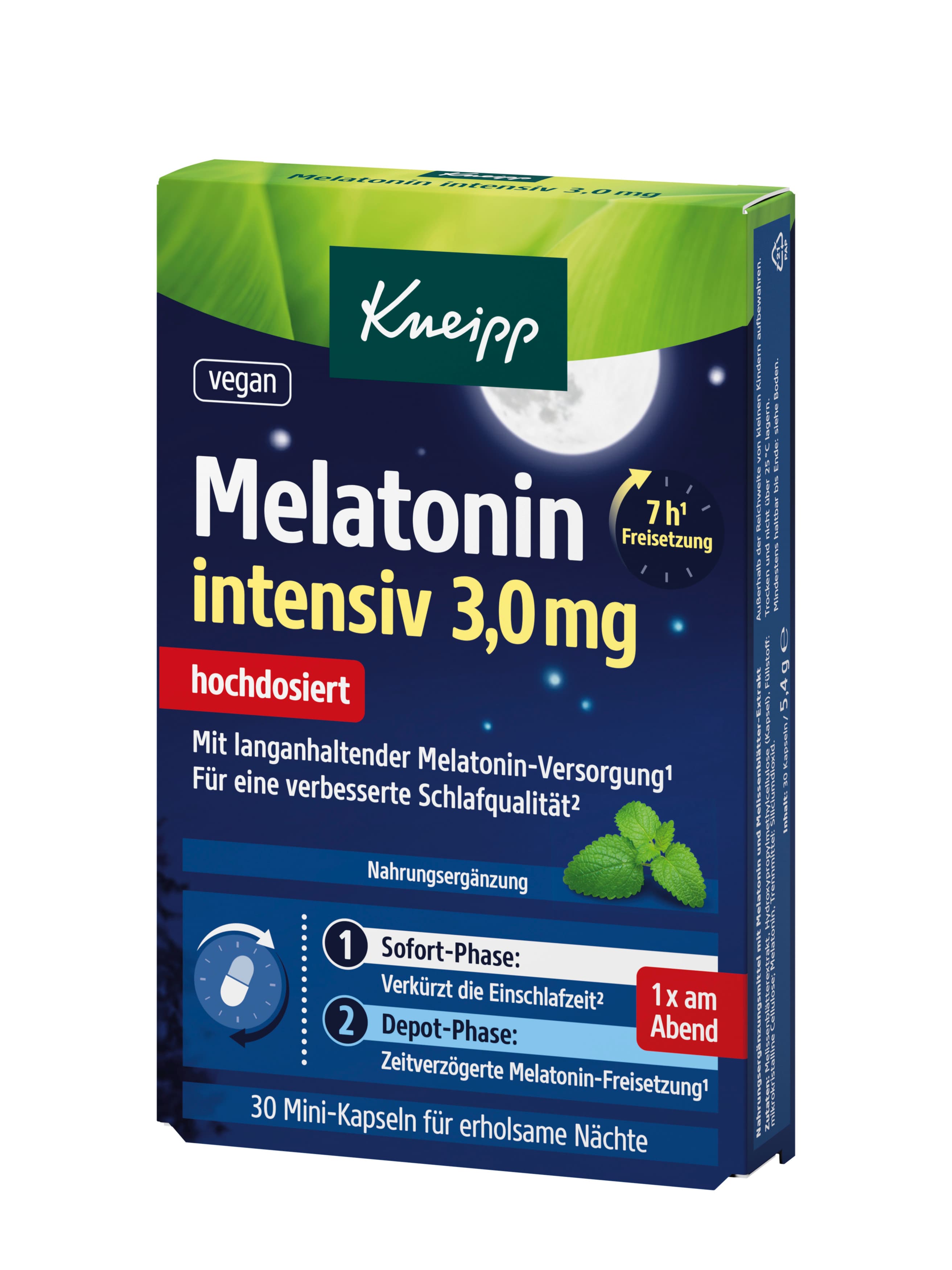 Kneipp Melatonin intensiv 3,0 mg