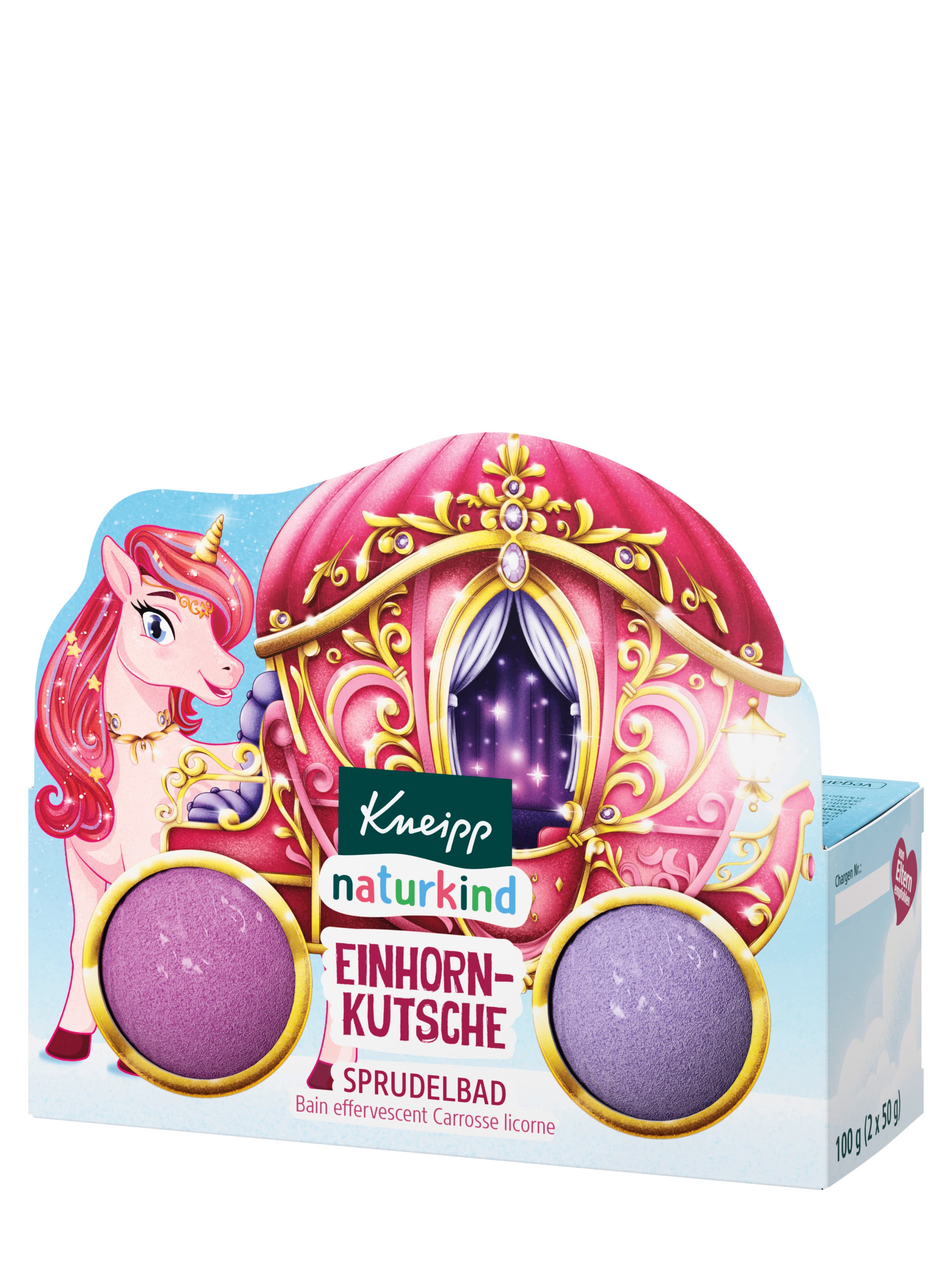 Kneipp naturkind Sprudelbad Einhorn-Kutsche