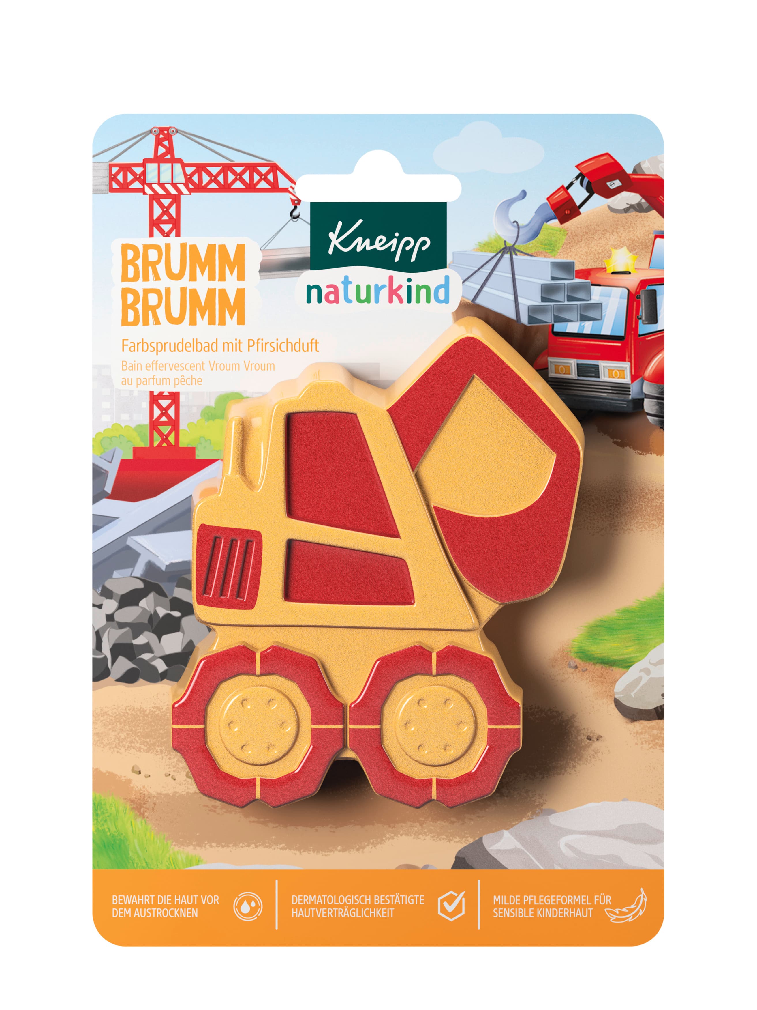 Kneipp naturkind BRUMM BRUMM Farbsprudelbad