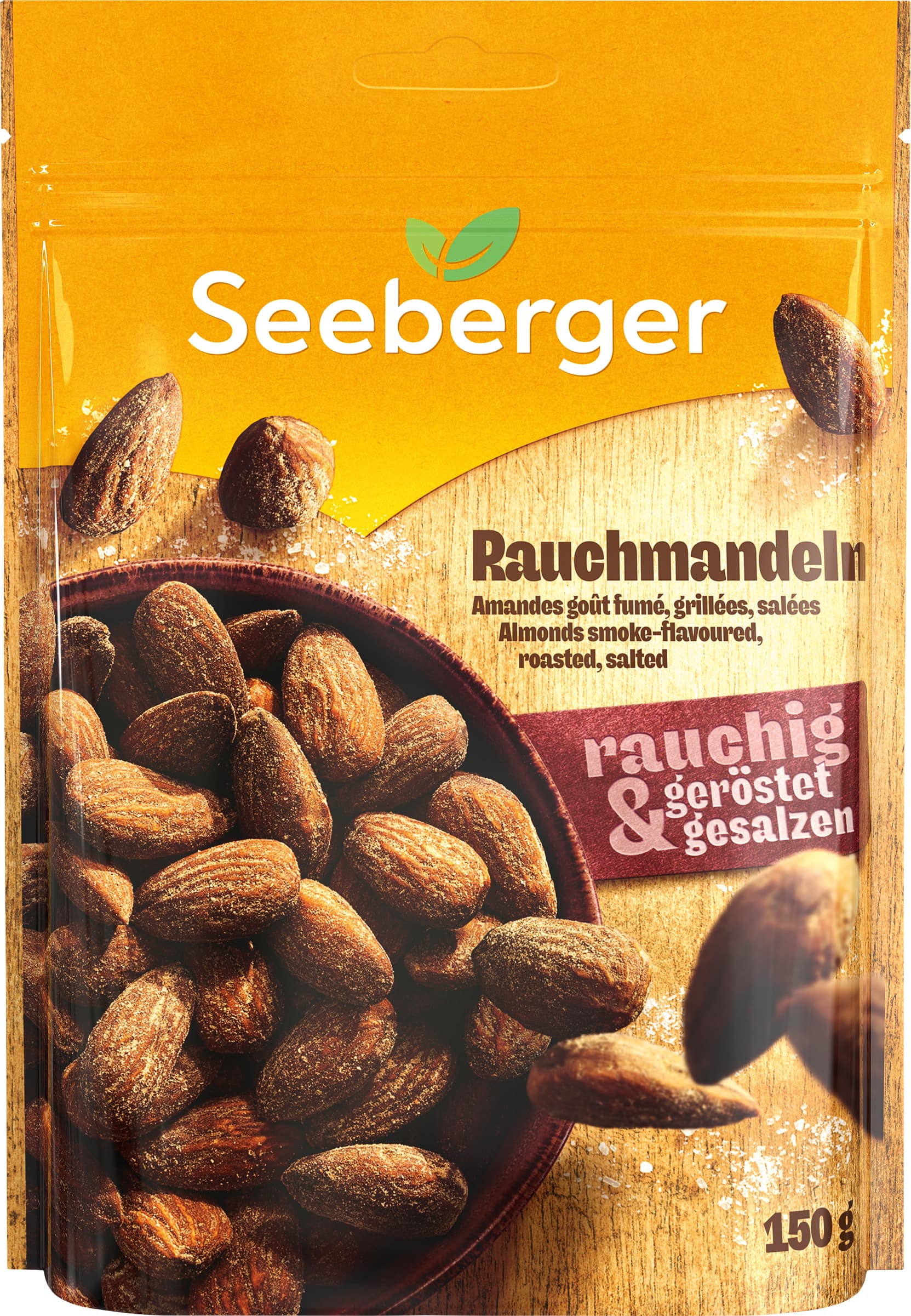 Seeberger Rauchmandeln geröstet & gesalzen