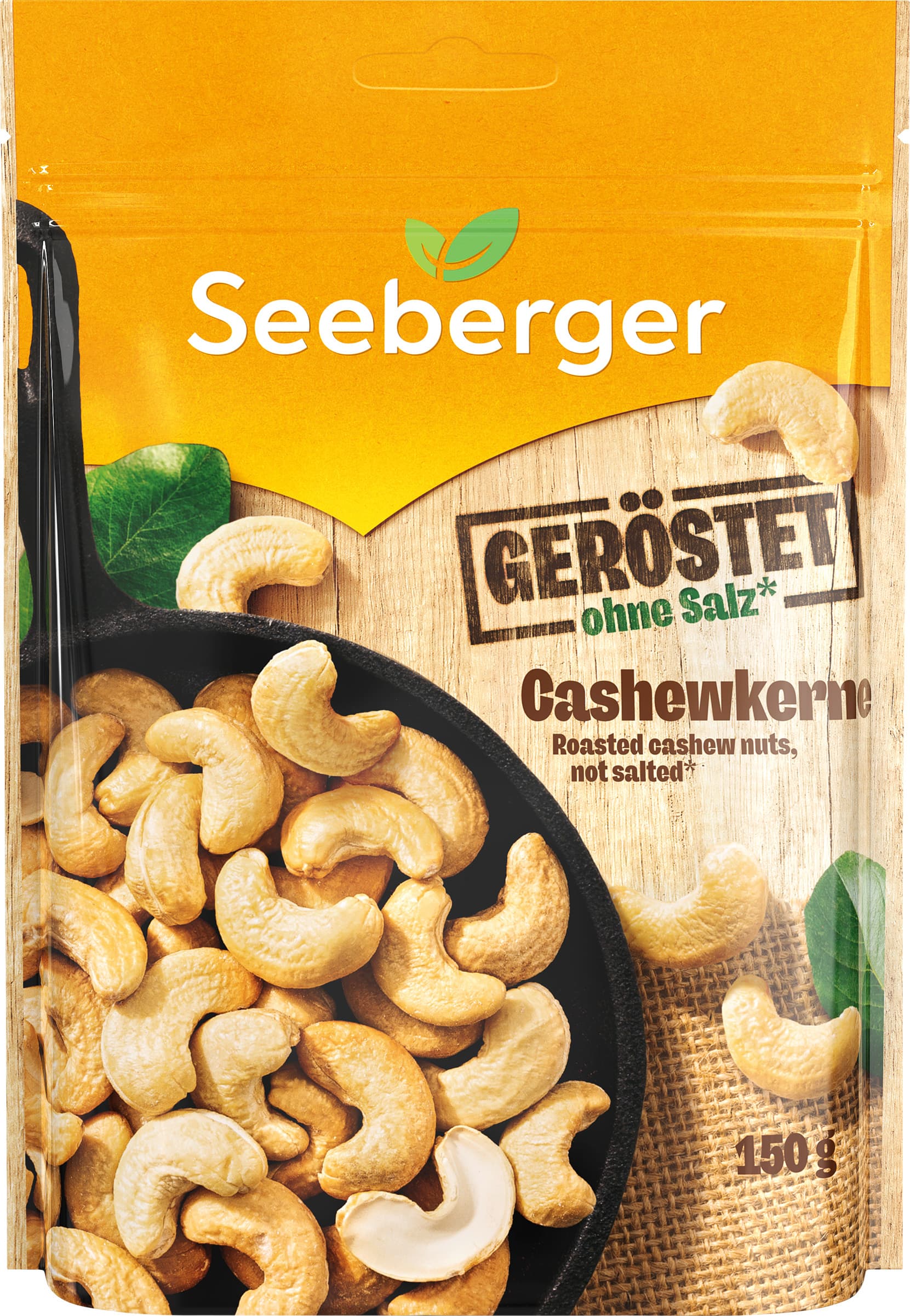 Seeberger Cashewkerne geröstet