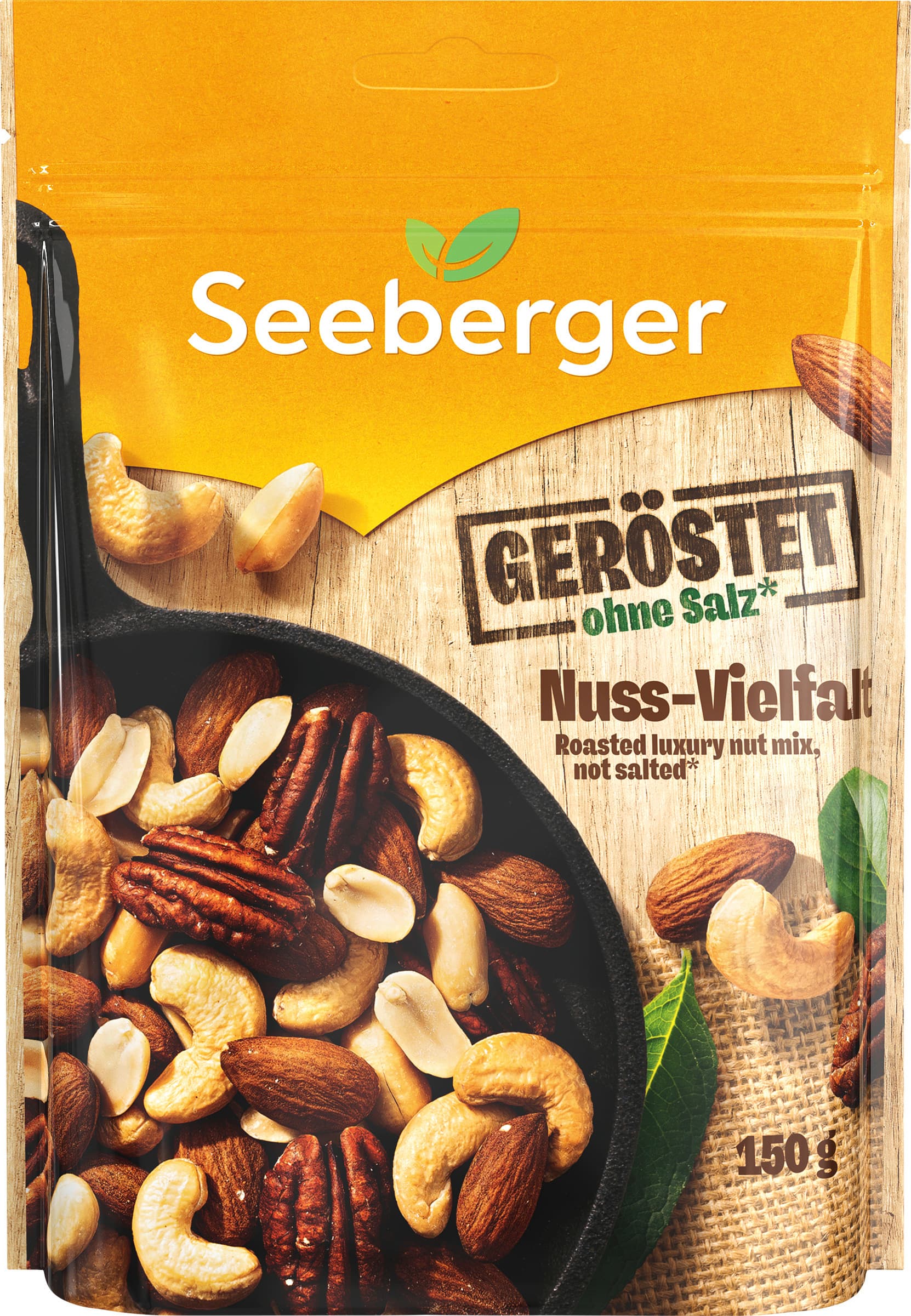 Seeberger Geröstete Nuss-Vielfalt ohne Salz