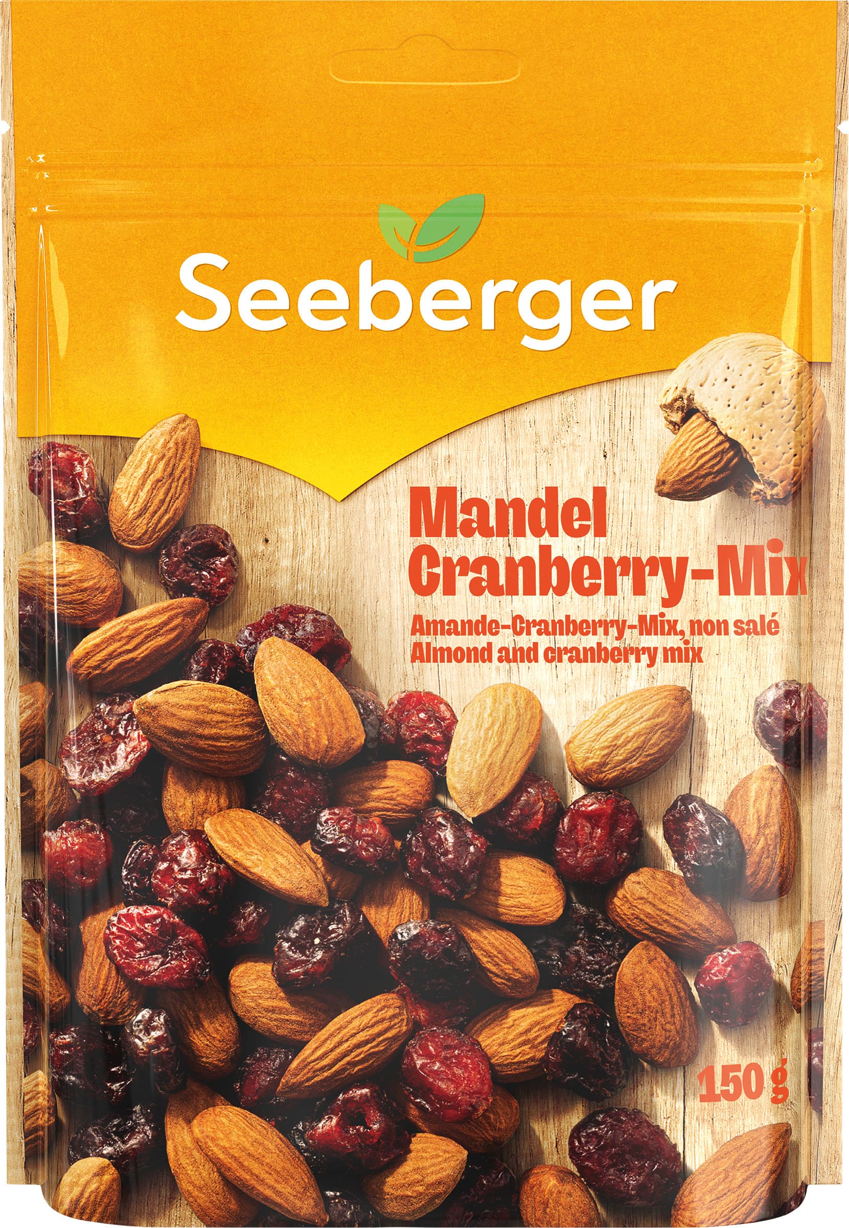 Mezcla de almendras y arándanos Seeberger
