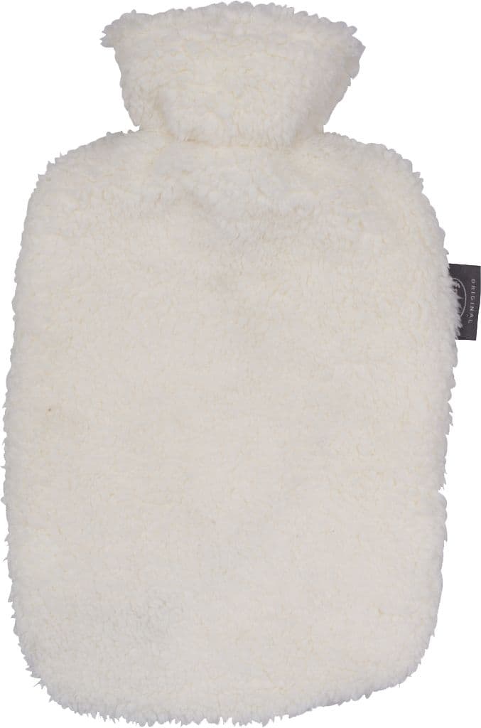 fashy Wärmflasche 2l mit Flauschbezug