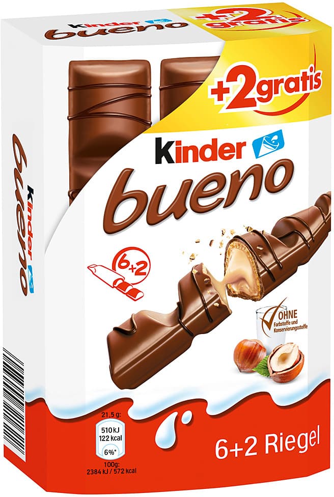 kinder bueno 6er Riegel