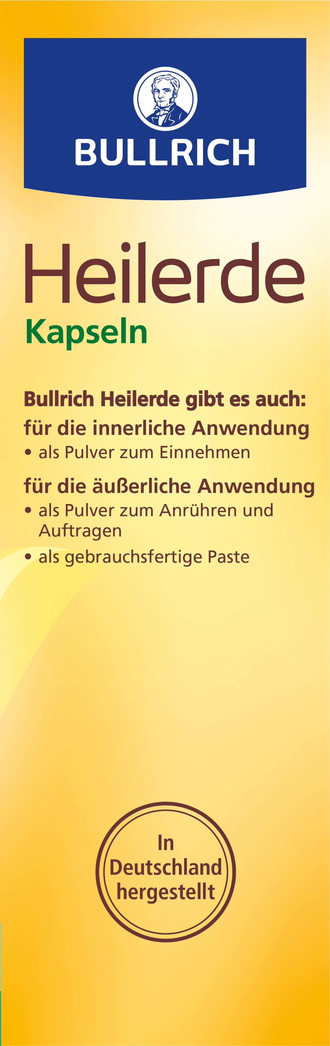 Bullrich's Heilerde Kapseln