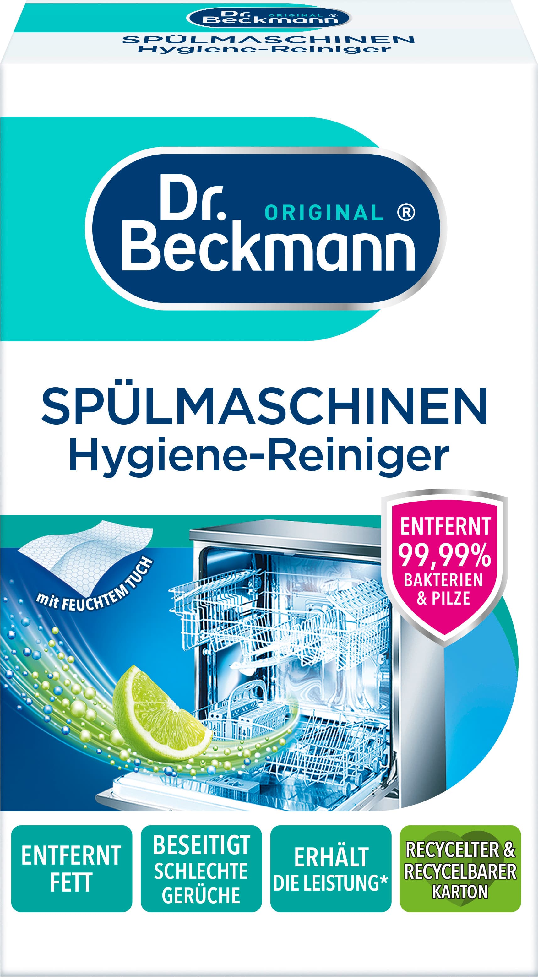 Dr.Beckmann Spülmaschinen Hygiene-Reiniger
