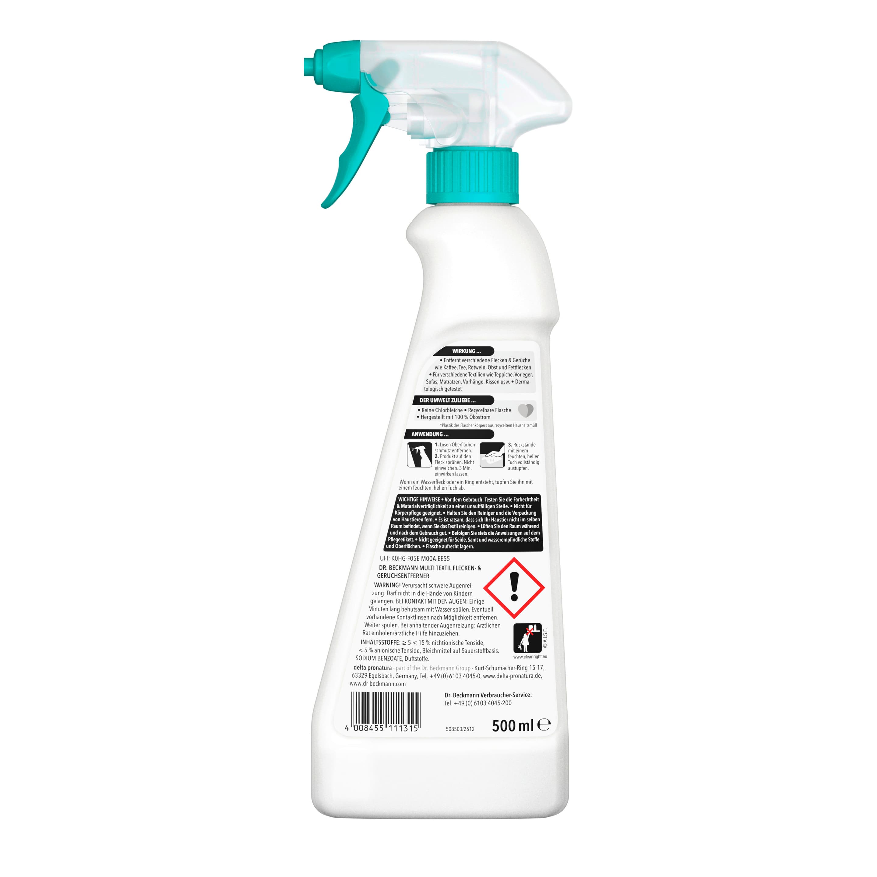 Dr.Beckmann Multi Textil Flecken- & Geruchsentferner Spray online bestellen