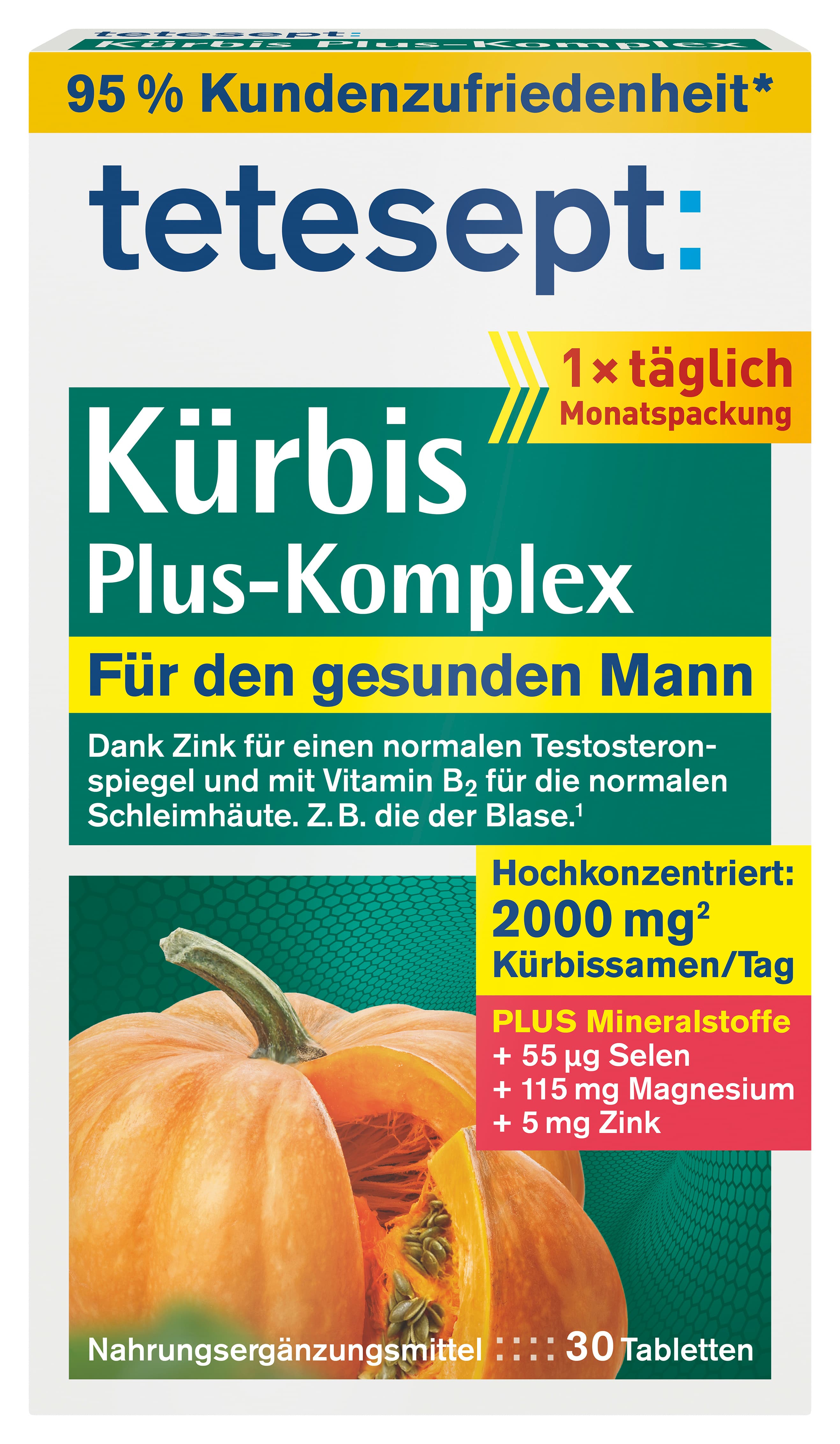 tetesept Kürbis Plus-Komplex