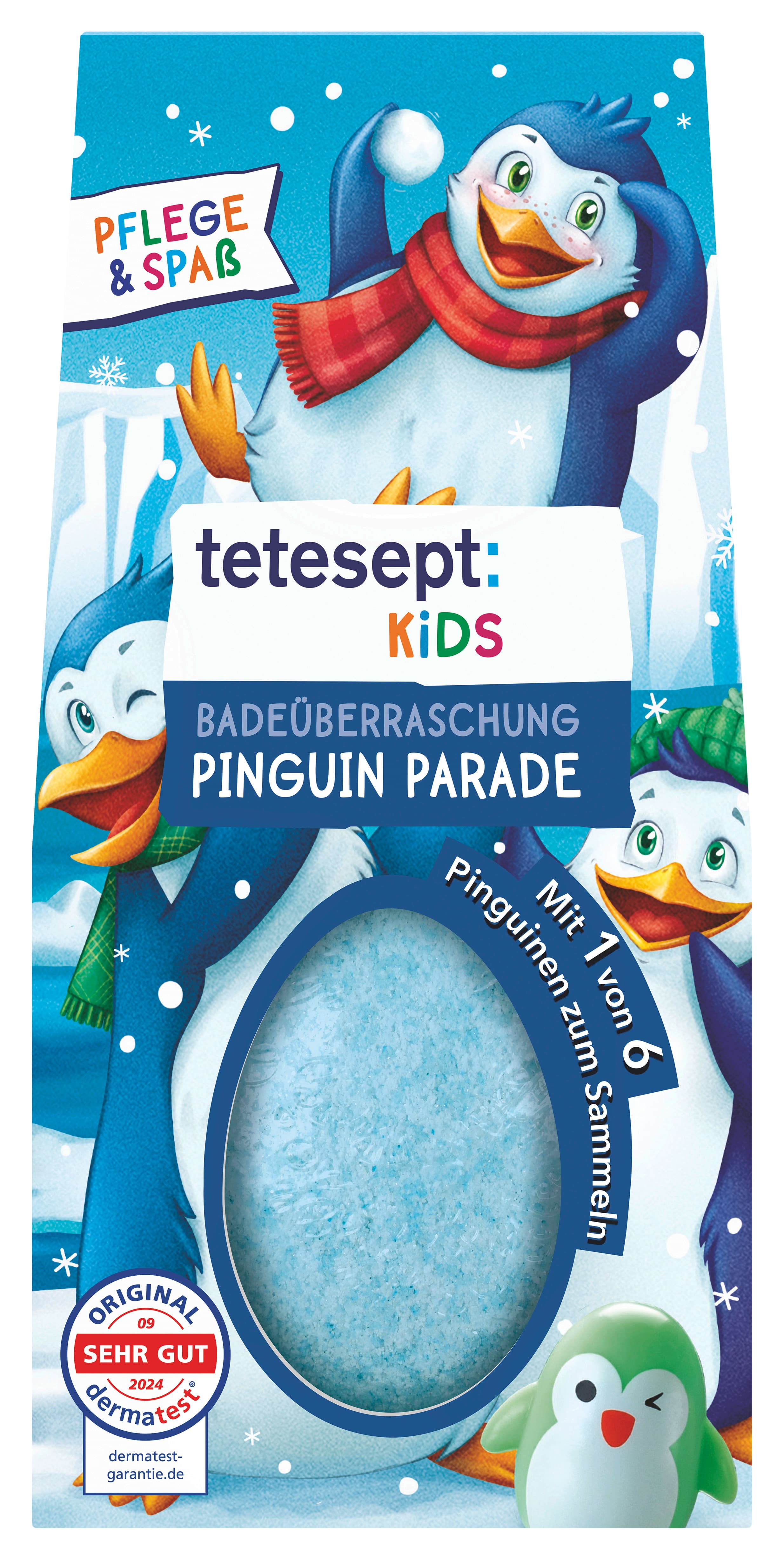 tetesept Kids Badeüberraschung Pinguin Parade