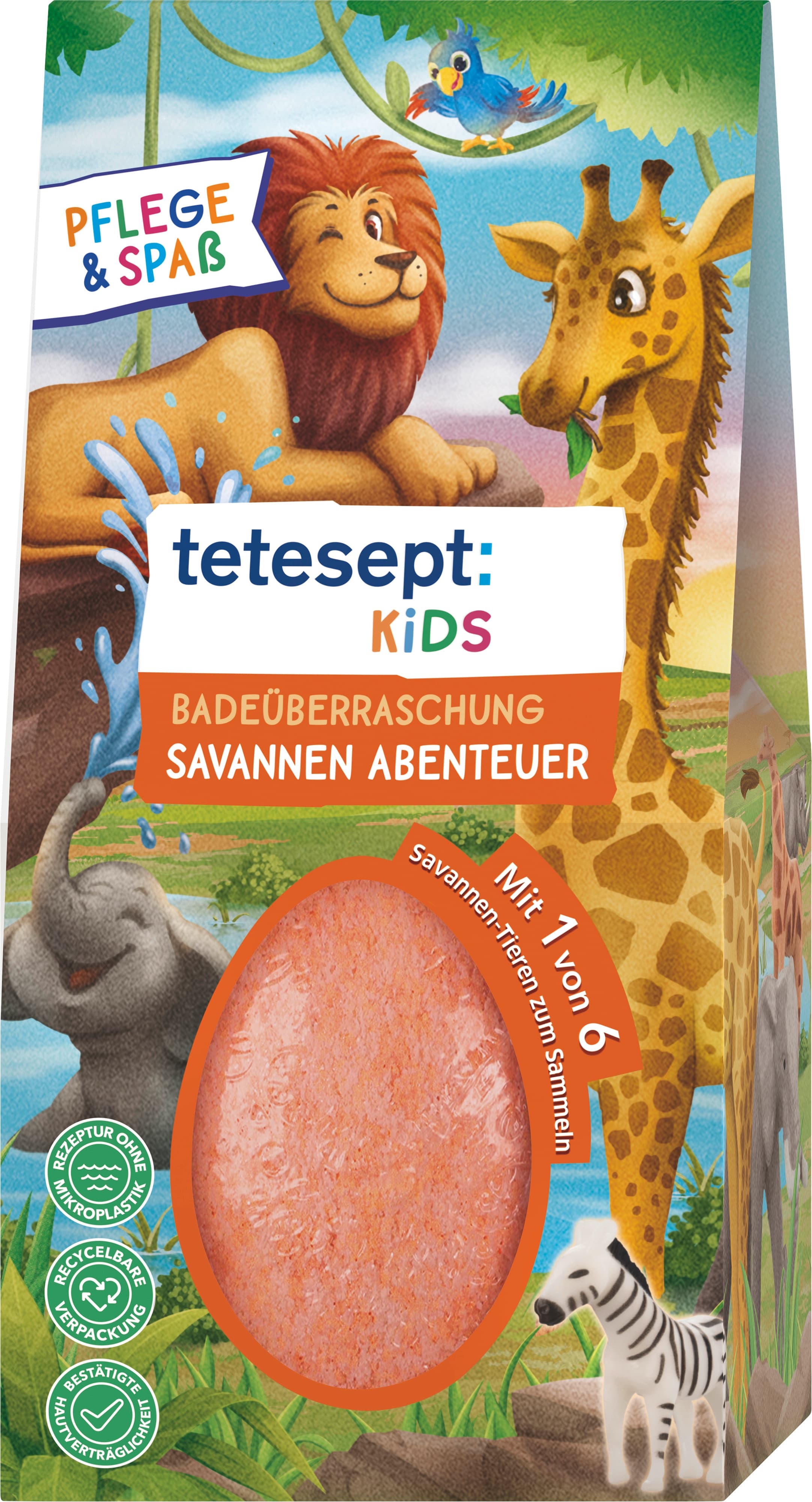 tetesept Kids Badeüberraschung Savannen Abenteuer