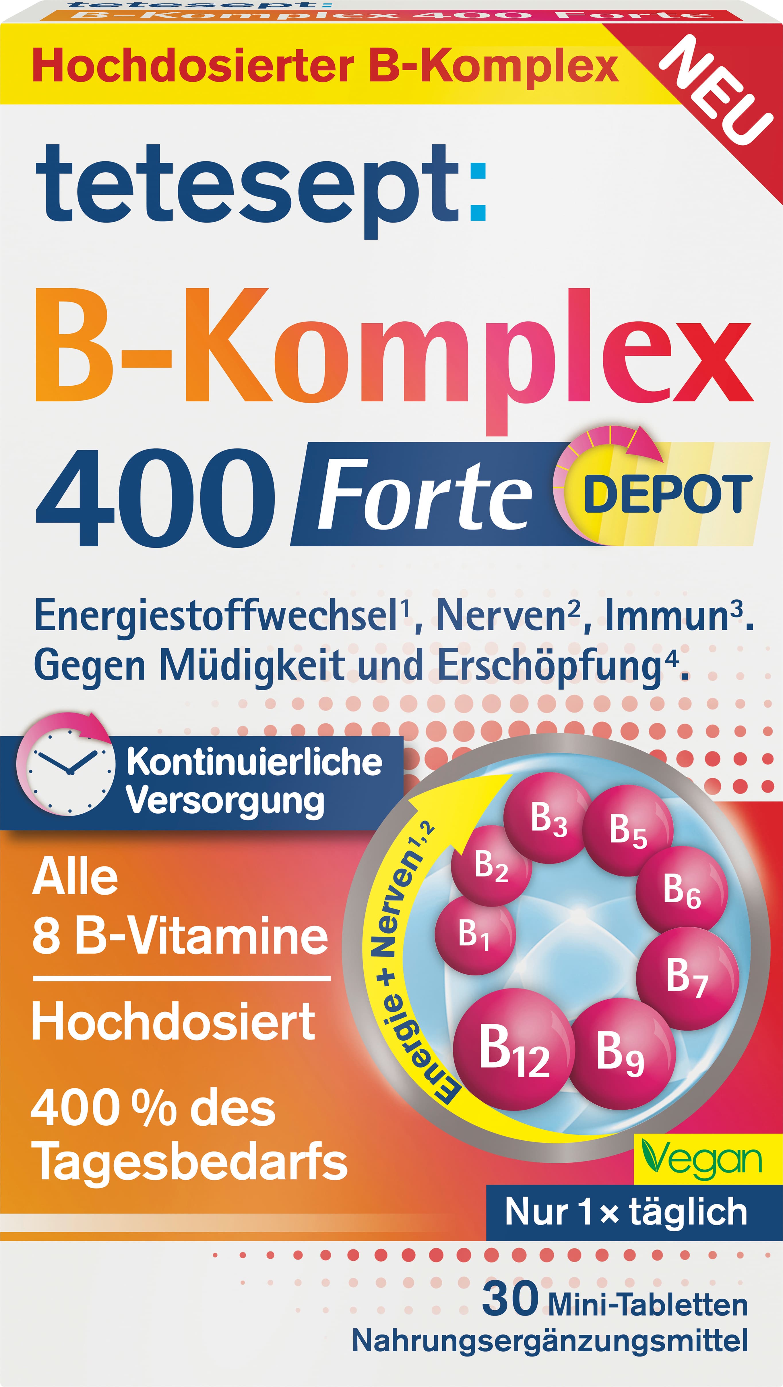 tetesept B-Komplex 400 Forte