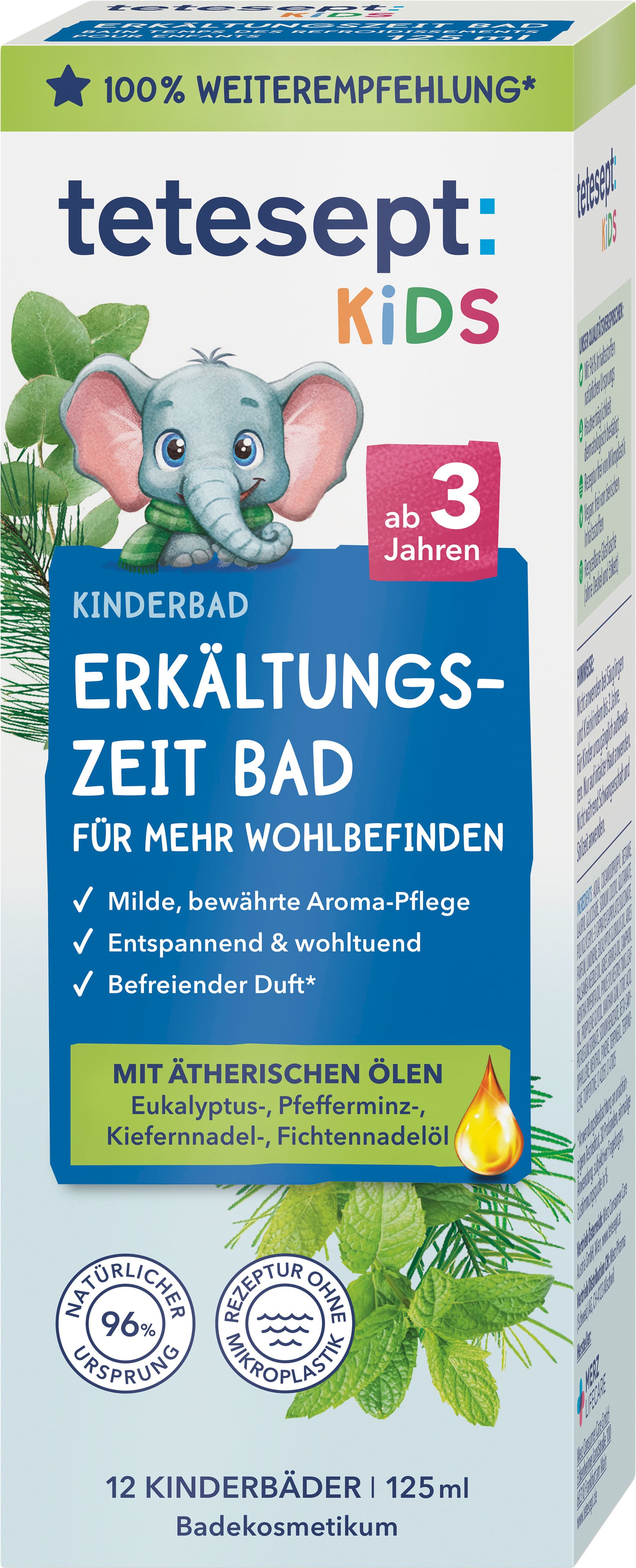 tetesept Kinderbad Erkältungszeit Bad 125ml