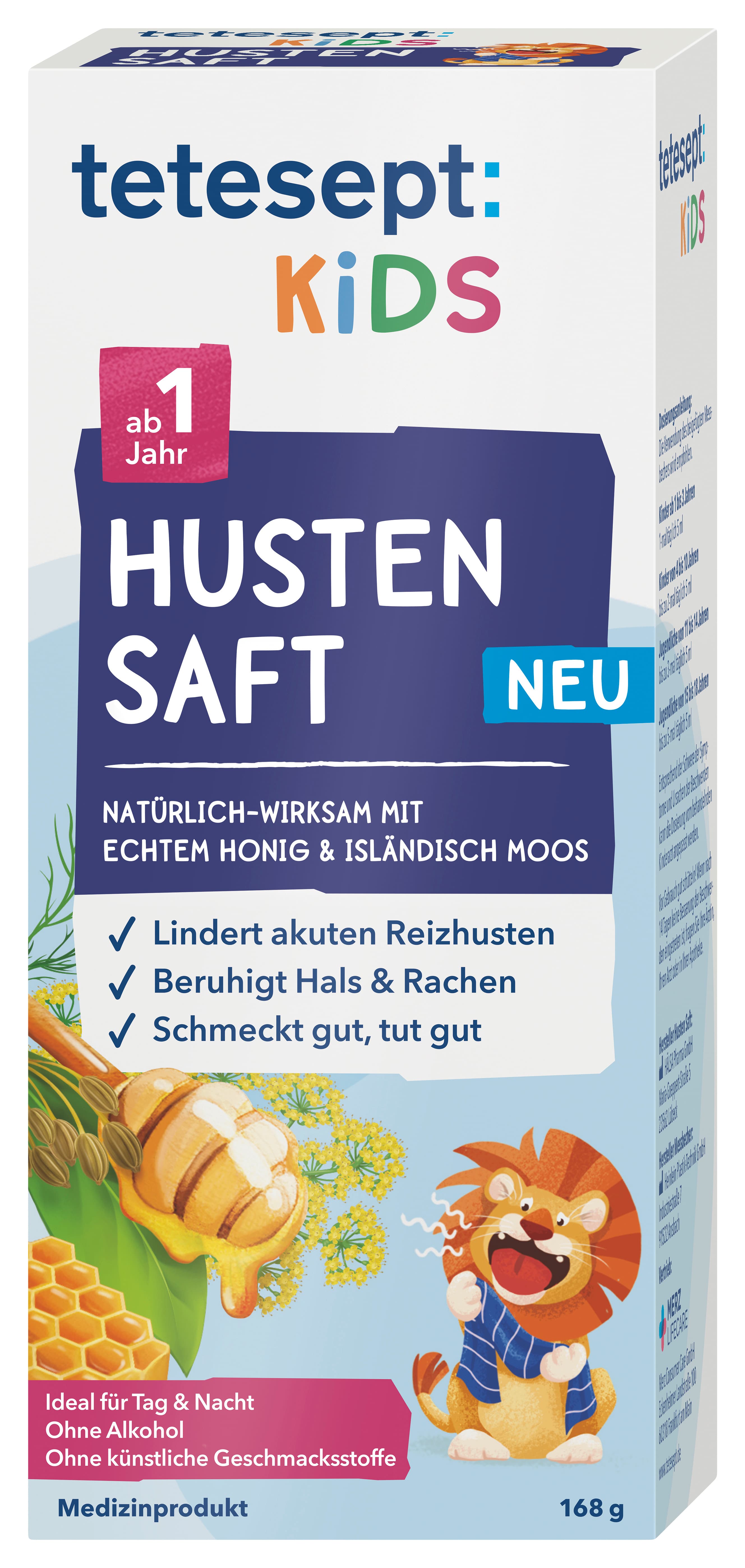 tetesept Kids Hustensaft ab 1 Jahr