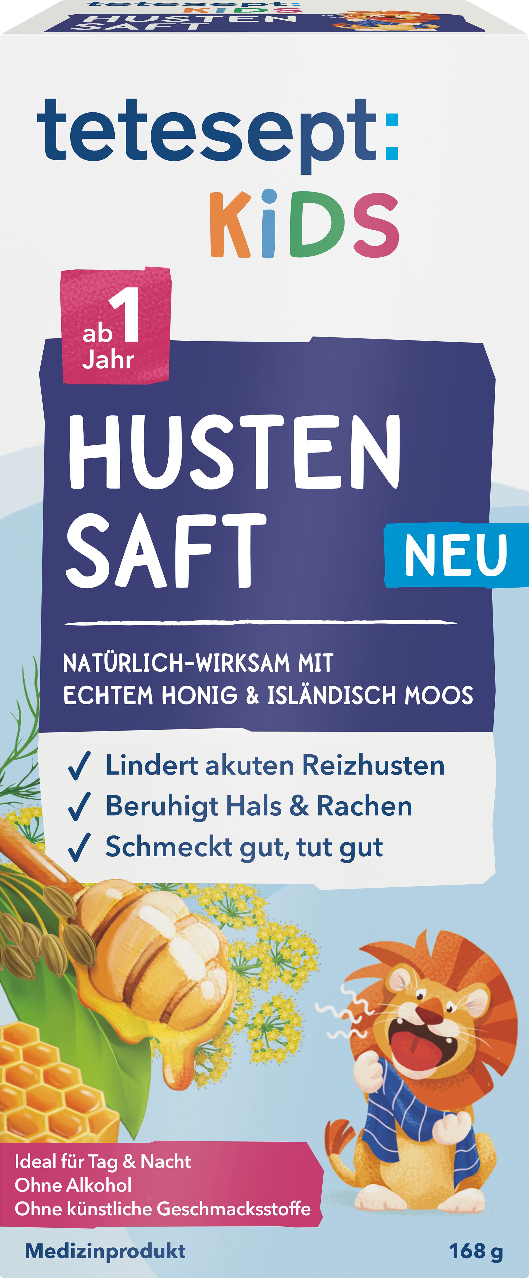 tetesept Kids Hustensaft ab 1 Jahr